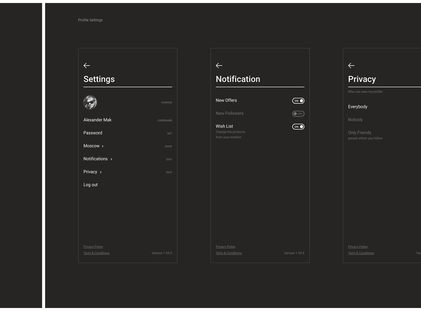 Motimu App — Изображение №8 — Интерфейсы на Dprofile