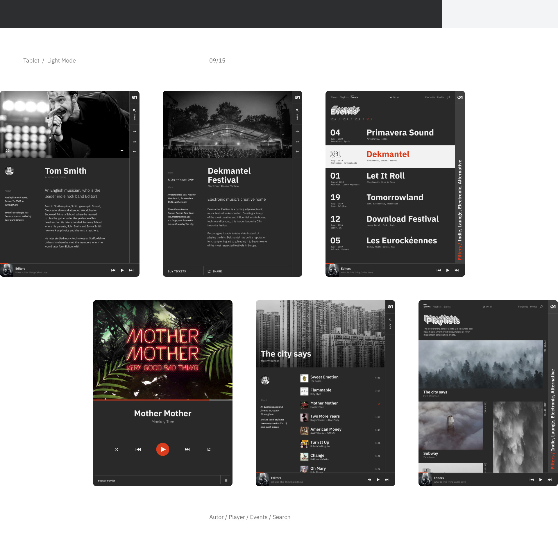 Online Radio Beats 1 — Изображение №8 — Интерфейсы на Dprofile