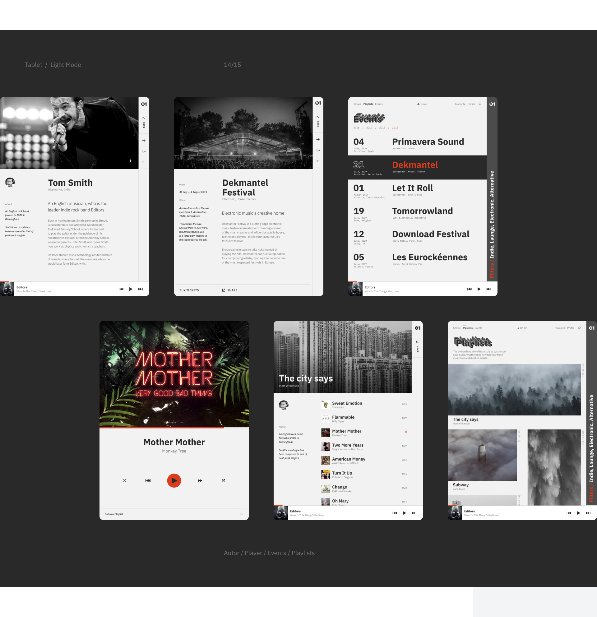 Online Radio Beats 1 — Изображение №11 — Интерфейсы на Dprofile