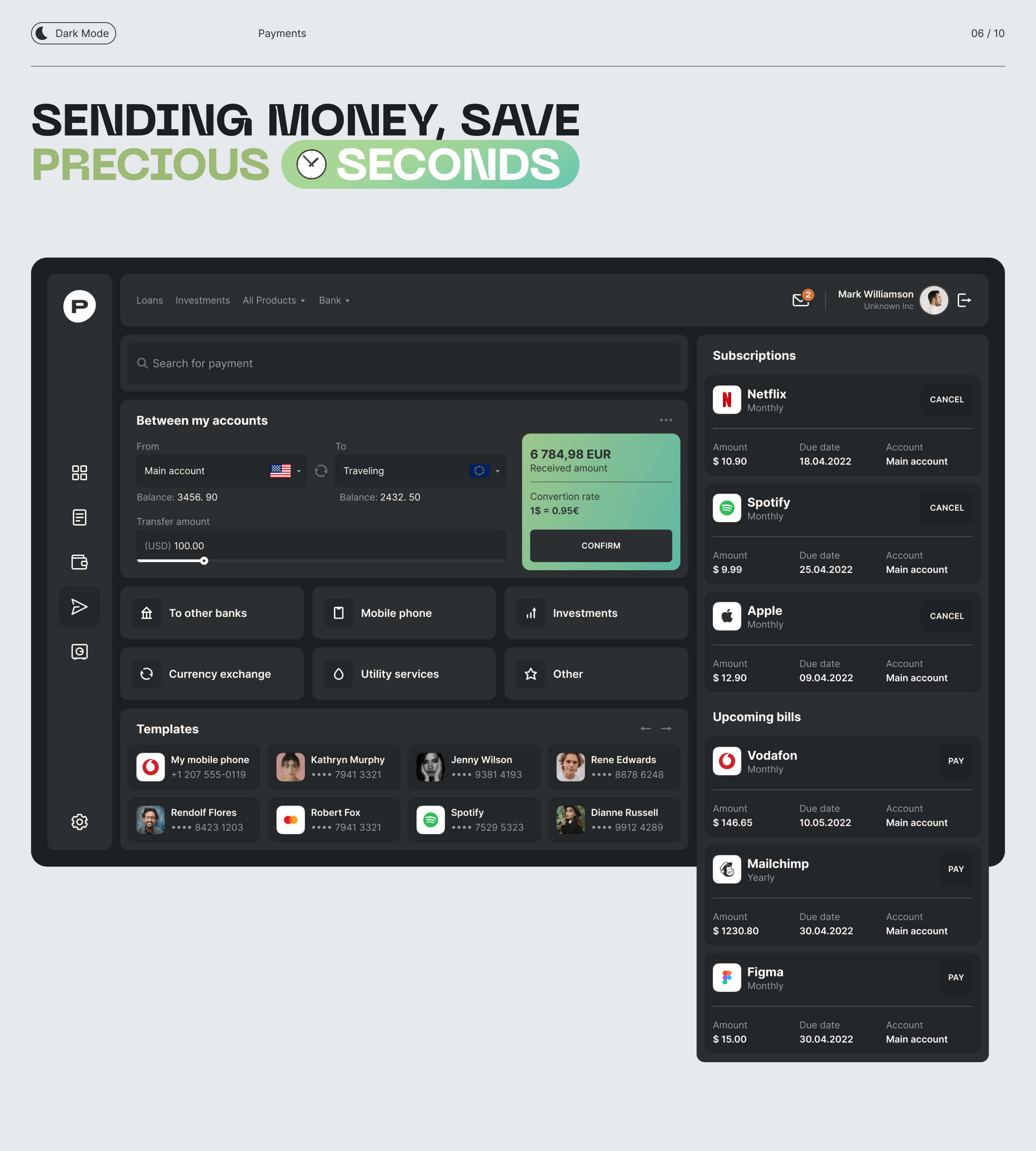 Online Banking — Изображение №7 — Интерфейсы на Dprofile