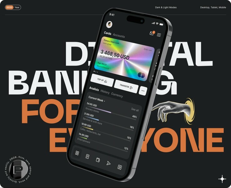 Online Banking — Интерфейсы на Dprofile