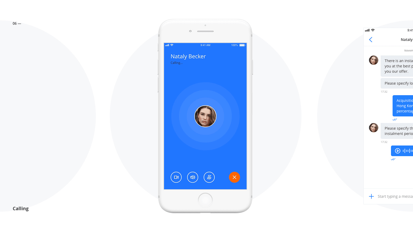 Mobile Bank Messenger — Изображение №4 — Интерфейсы на Dprofile