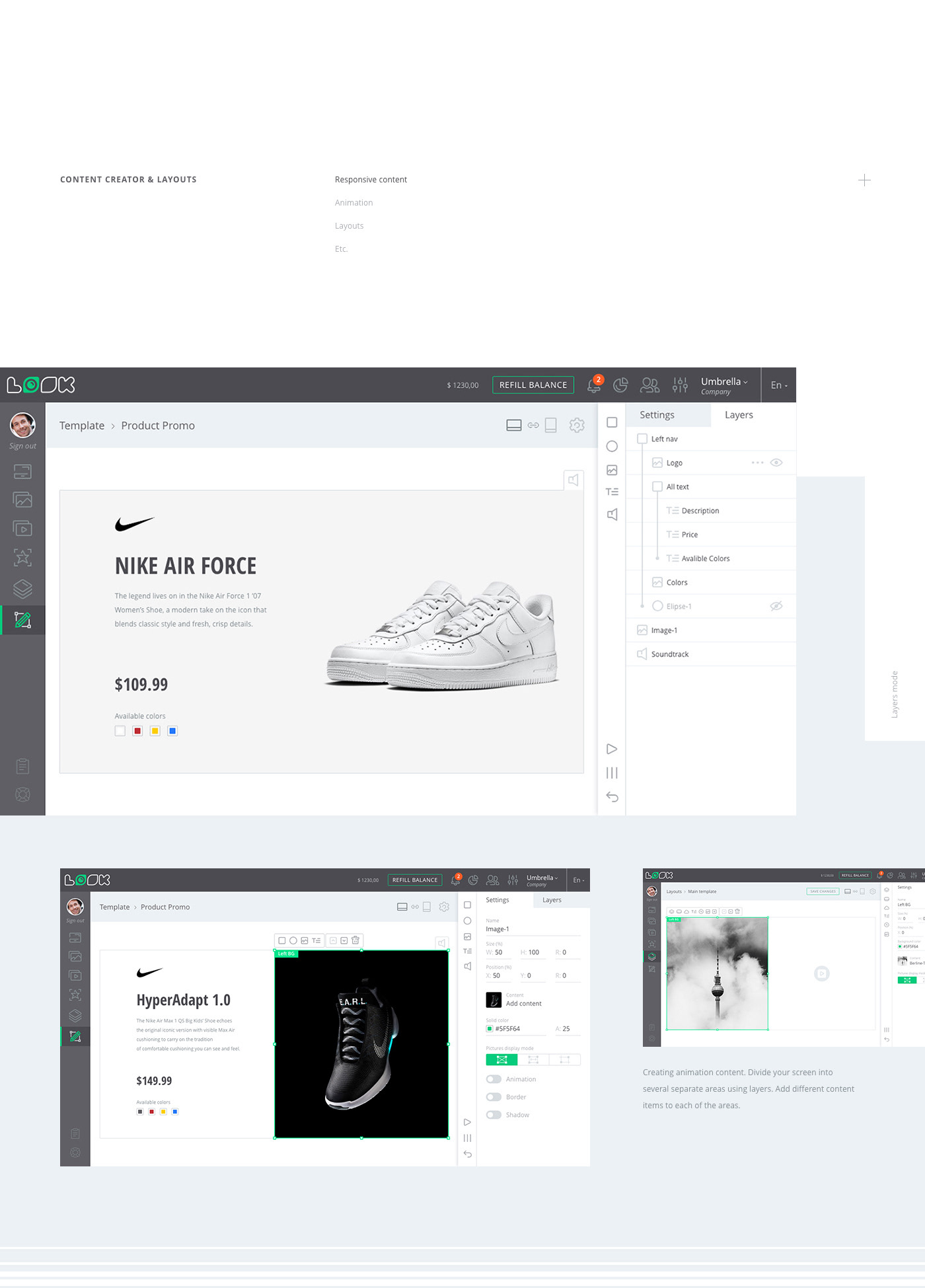 Look Content Manager — Изображение №11 — Интерфейсы на Dprofile