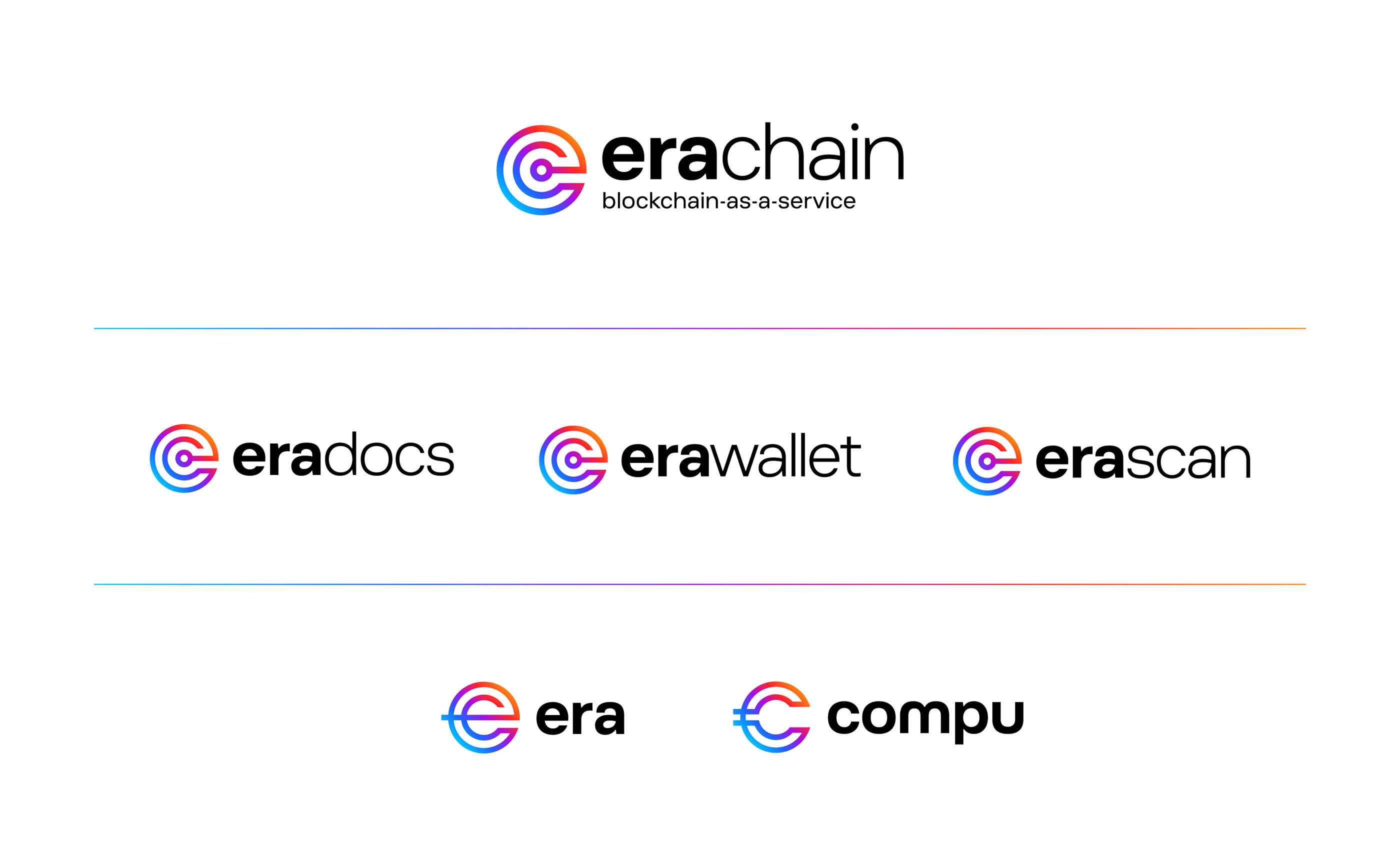 Логотип блокчейн-платформы "Erachain" — Изображение №4 — Брендинг на Dprofile