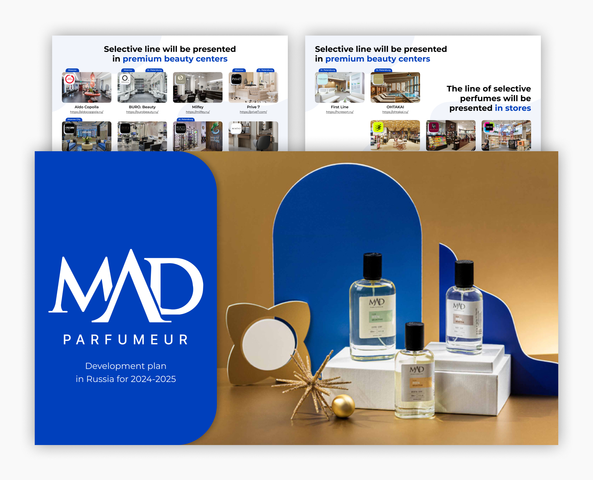 Дизайн презентации для MAD — Графика, Маркетинг на Dprofile