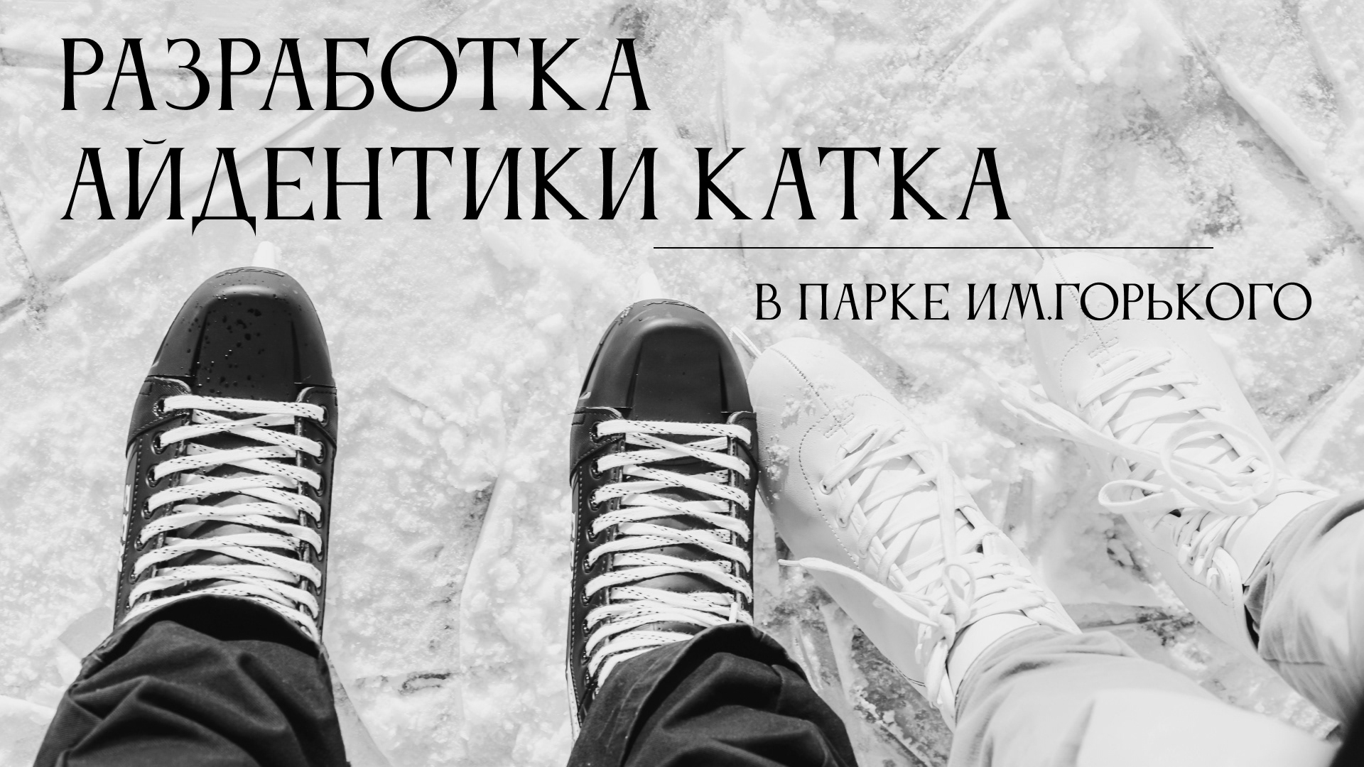 Разработка айдентики катка в Парке им. Горького — Изображение №2 — Брендинг, Графика на Dprofile