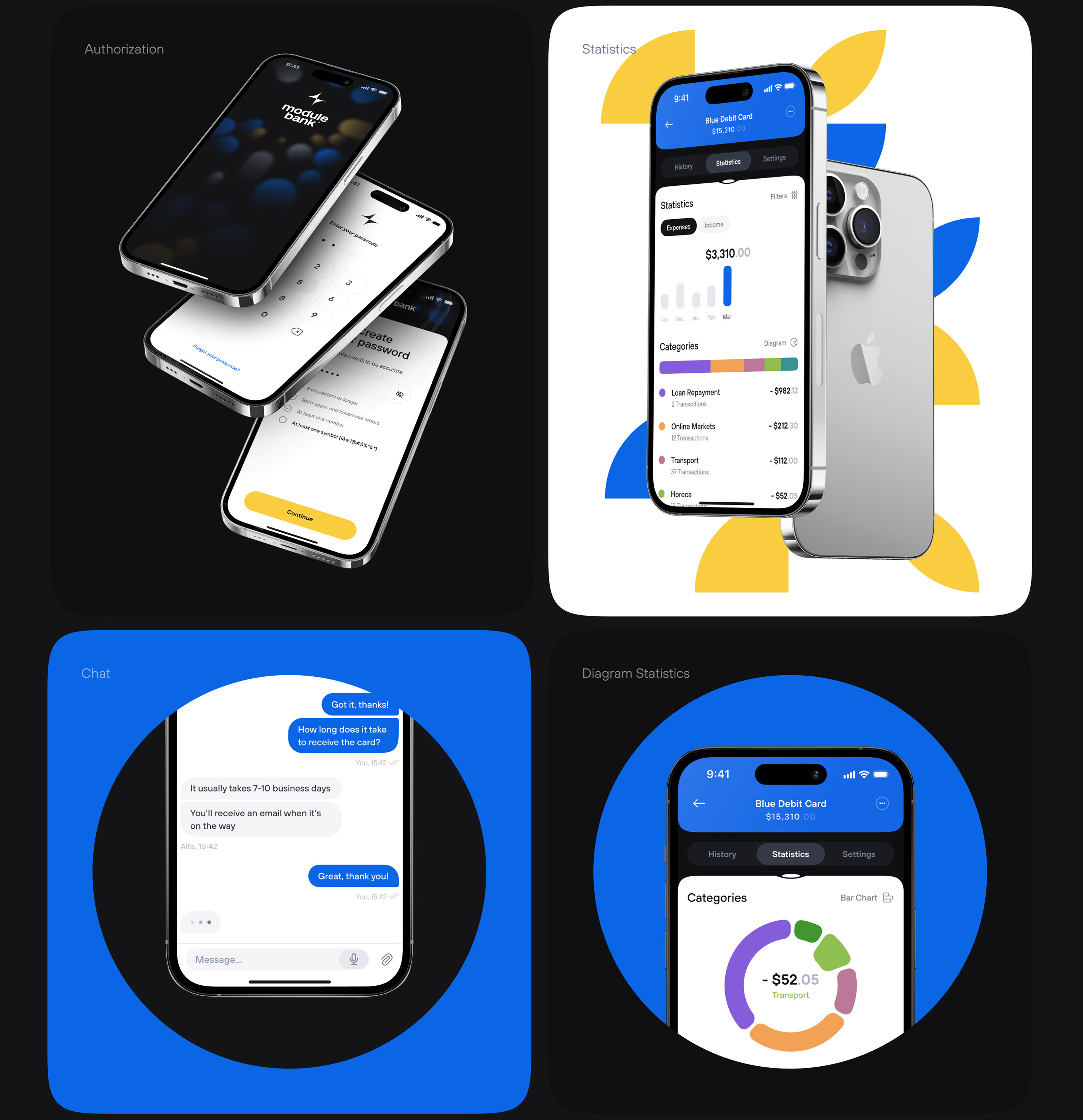 Module Bank | Customizable App — Изображение №11 — Интерфейсы, Брендинг на Dprofile