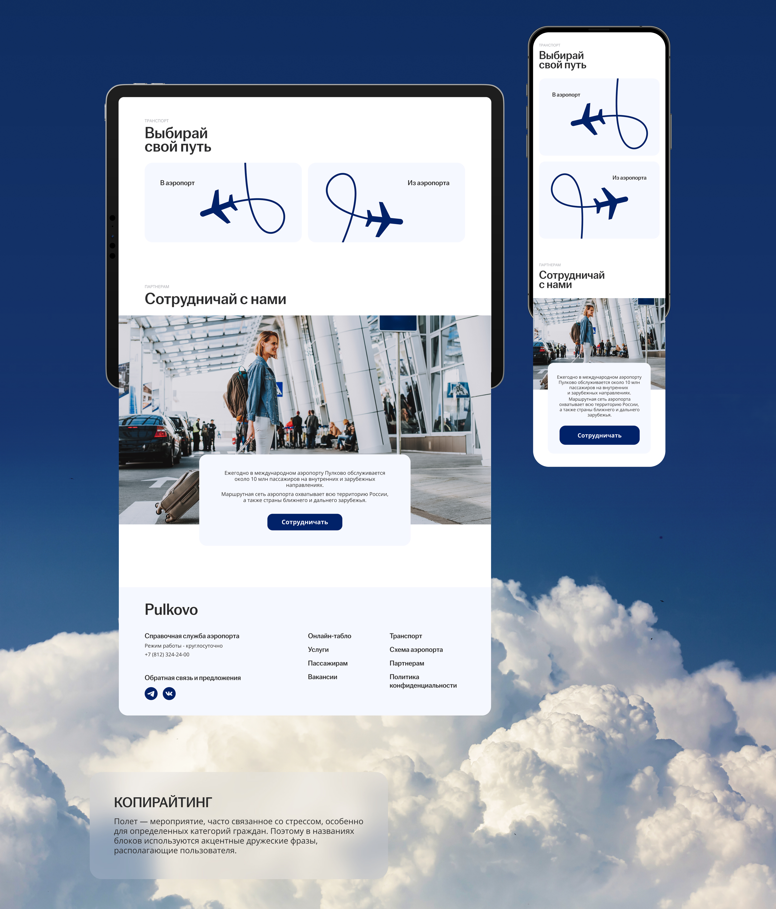 Airport Pulkovo — Изображение №3 — Интерфейсы, Анимация на Dprofile