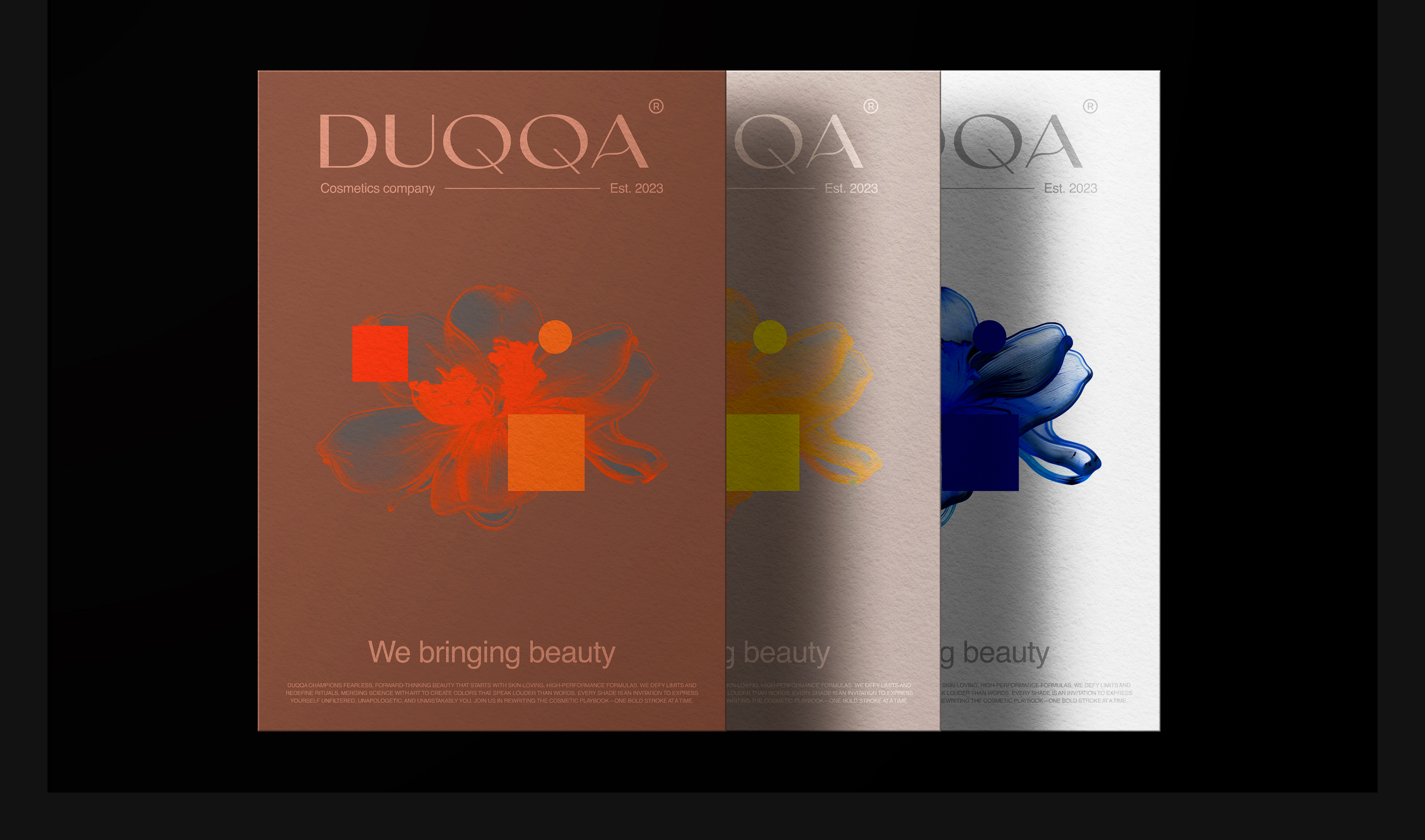 Разработка упаковки для бренда косметики / DUQQA — Изображение №6 — Брендинг, Графика на Dprofile