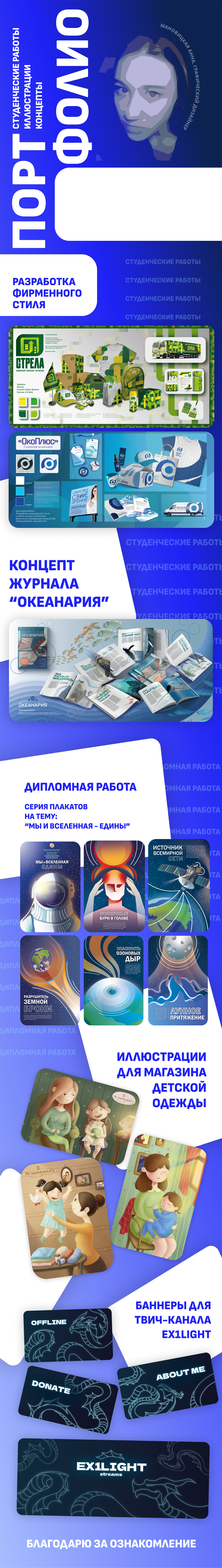 Портфолио начинающего графического дизайнера — Изображение №1 — Графика на Dprofile