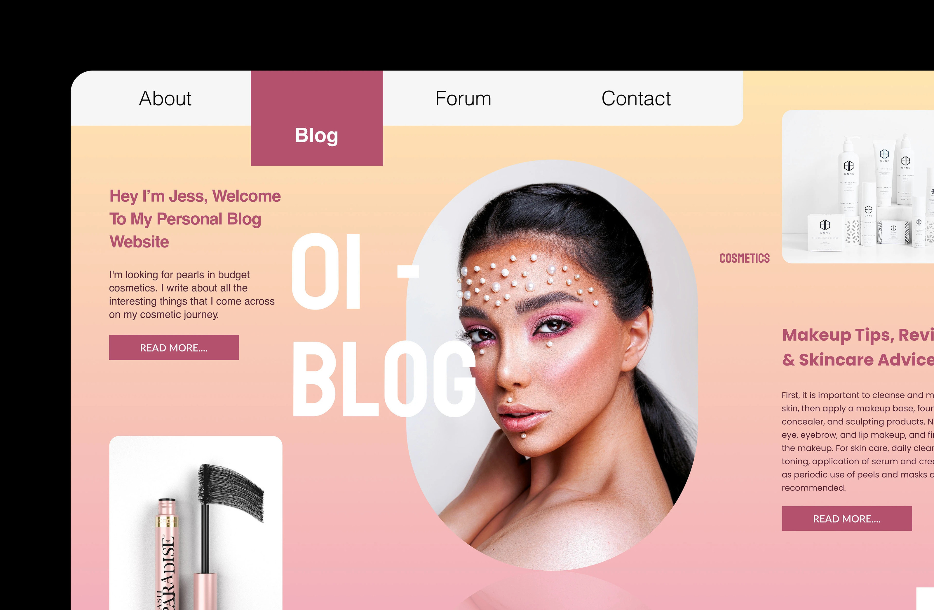 МТС \ Дизайн система для бьюти - блога — Изображение №2 — Интерфейсы на Dprofile
