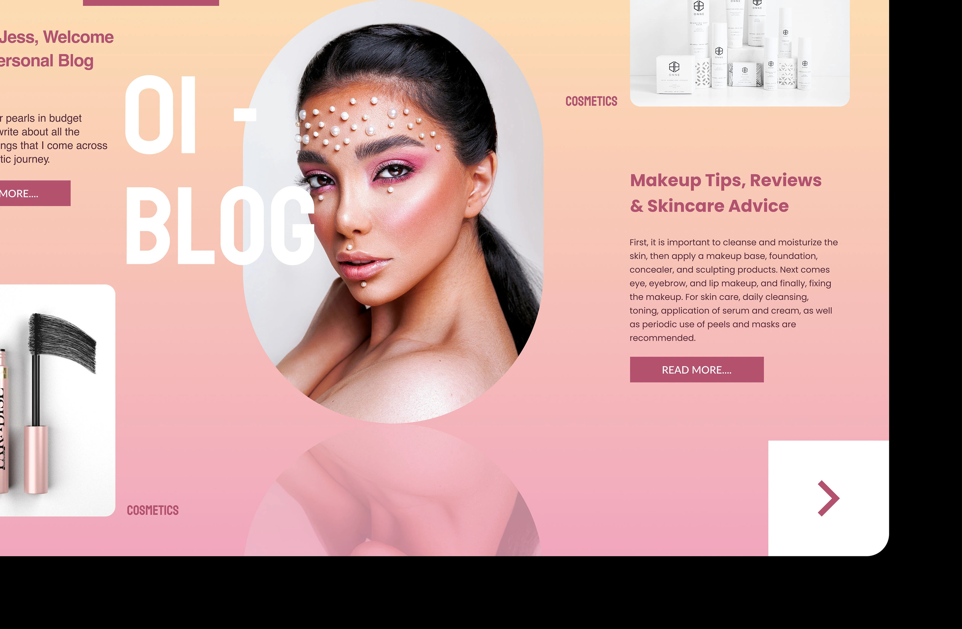 МТС \ Дизайн система для бьюти - блога — Изображение №3 — Интерфейсы на Dprofile