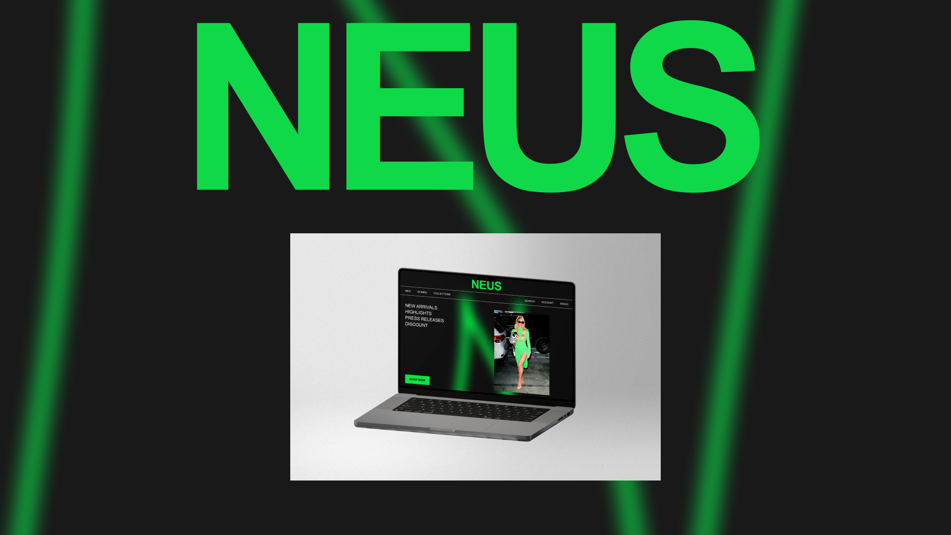 NEUS FASHION identity/website — Изображение №1 — Интерфейсы, Брендинг на Dprofile
