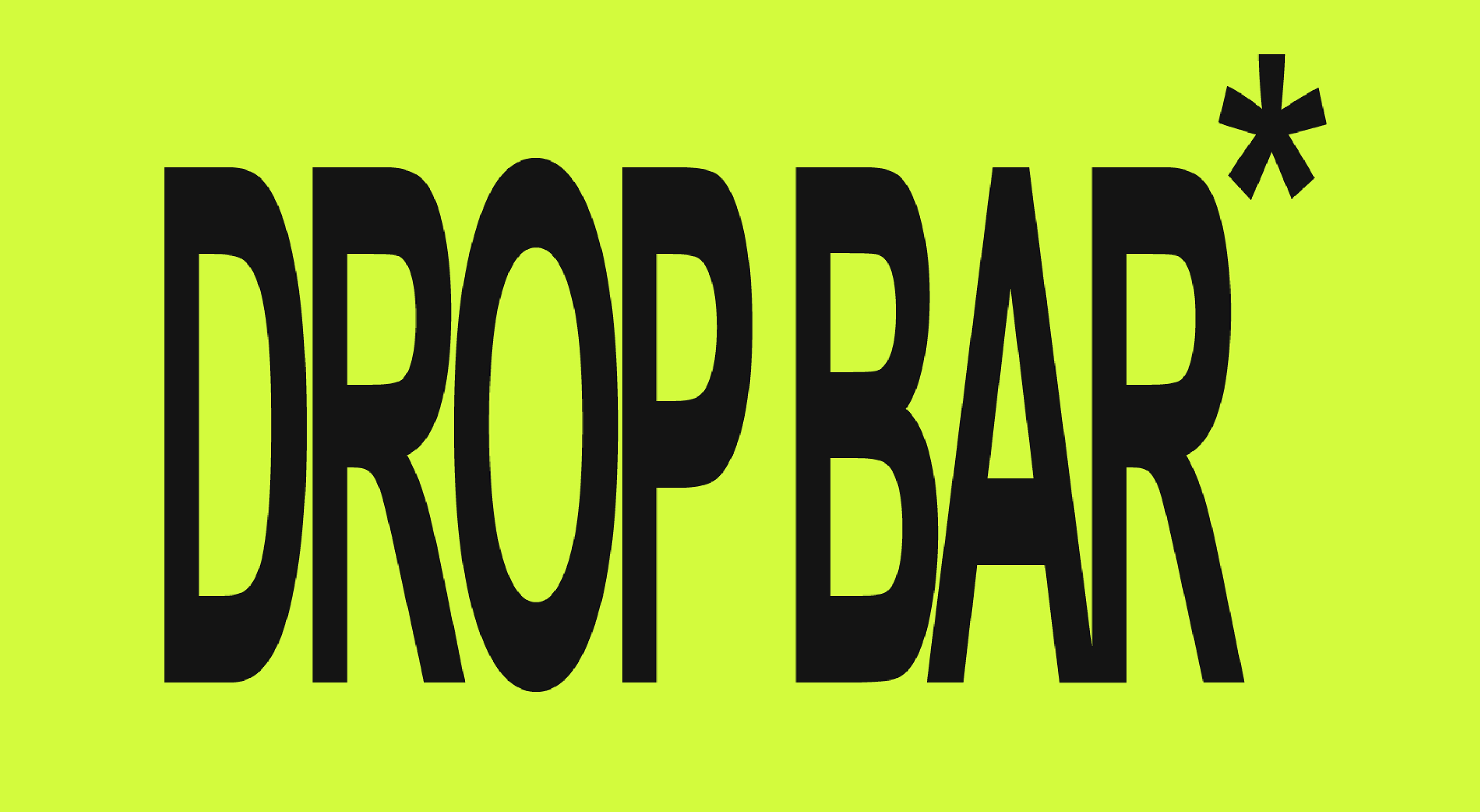 DROP BAR identity — Изображение №1 — Брендинг на Dprofile