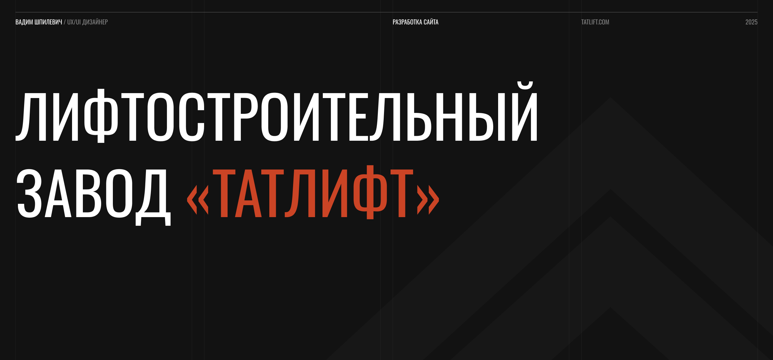 ТАТЛИФТ - лифтостроительный завод — Изображение №1 — Интерфейсы на Dprofile
