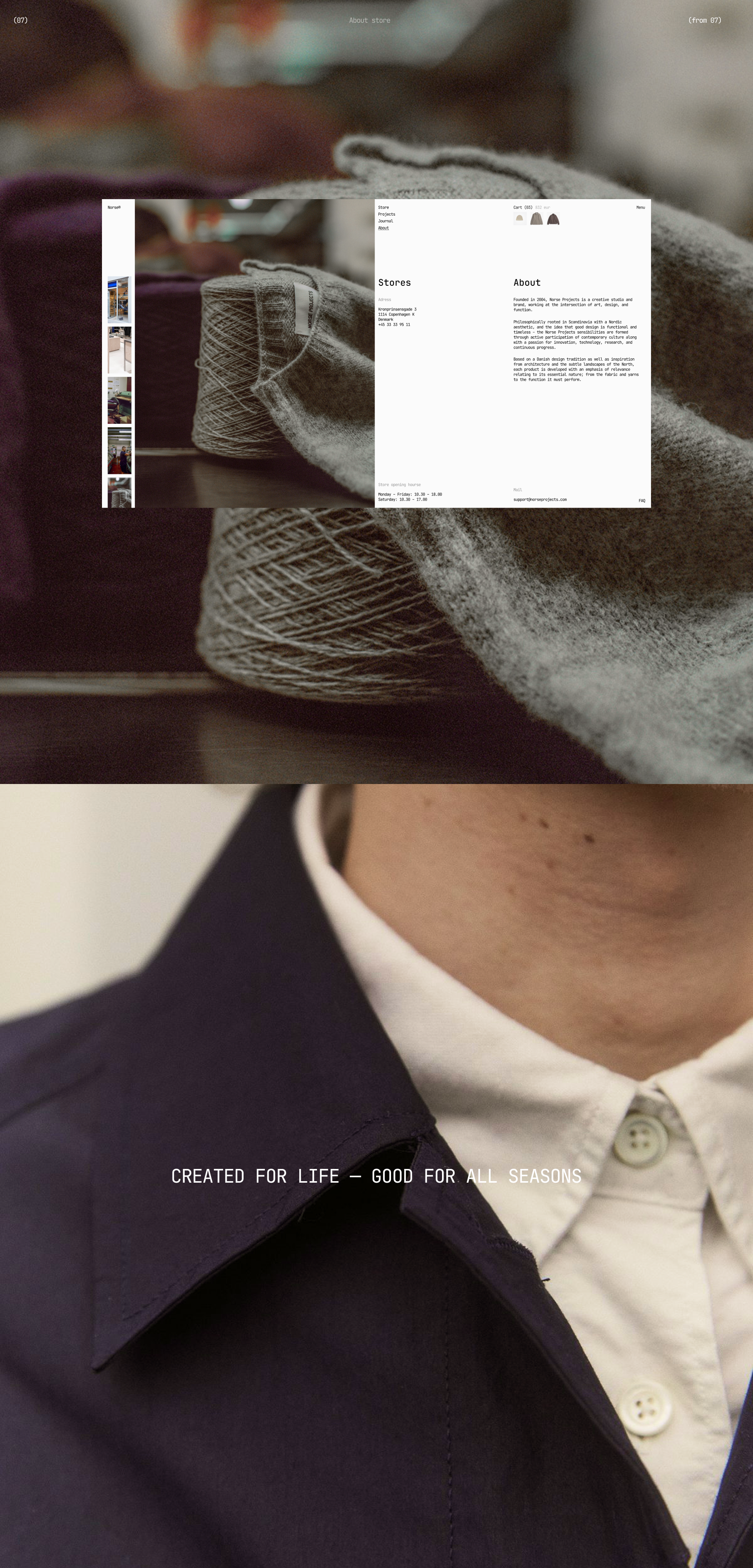 Norse® | Redesign concept — Изображение №13 — Интерфейсы, Брендинг на Dprofile