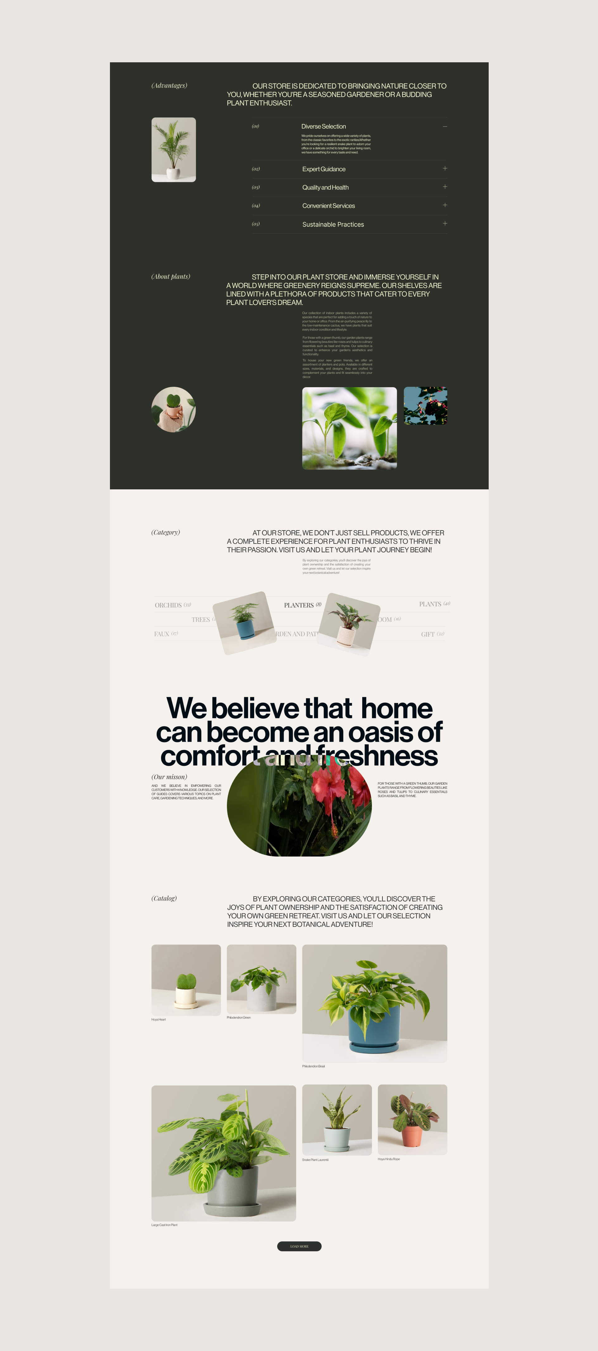 The Sill | Landing page — Изображение №4 — Интерфейсы, Анимация на Dprofile