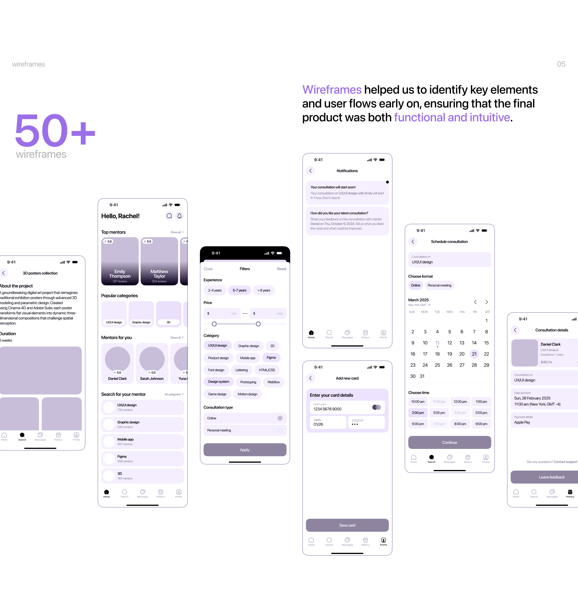 Mentorium | Mobile app design — Изображение №10 — Интерфейсы на Dprofile