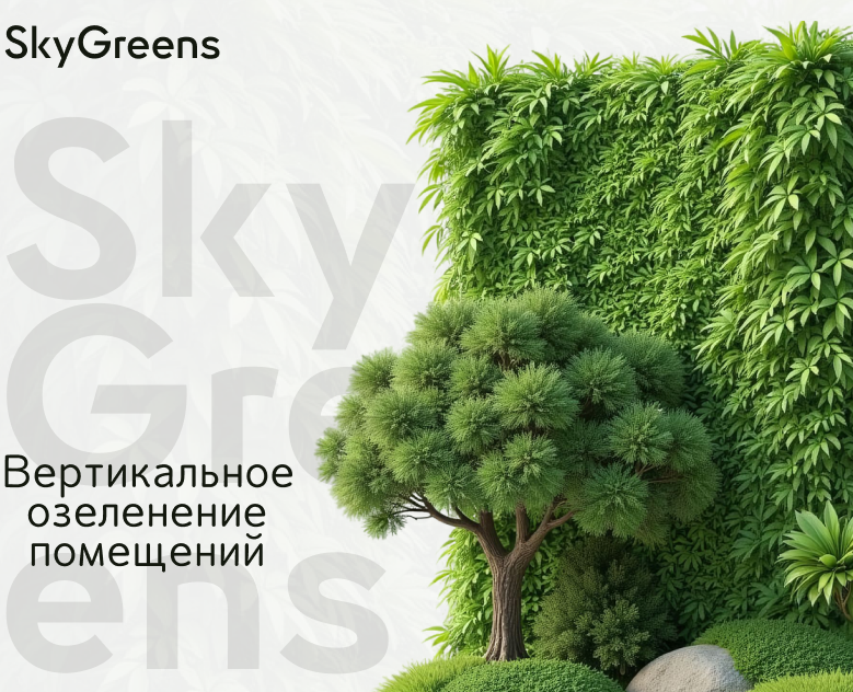 Вертикальное озеленение Vertical gardening Landing Site на Dprofile