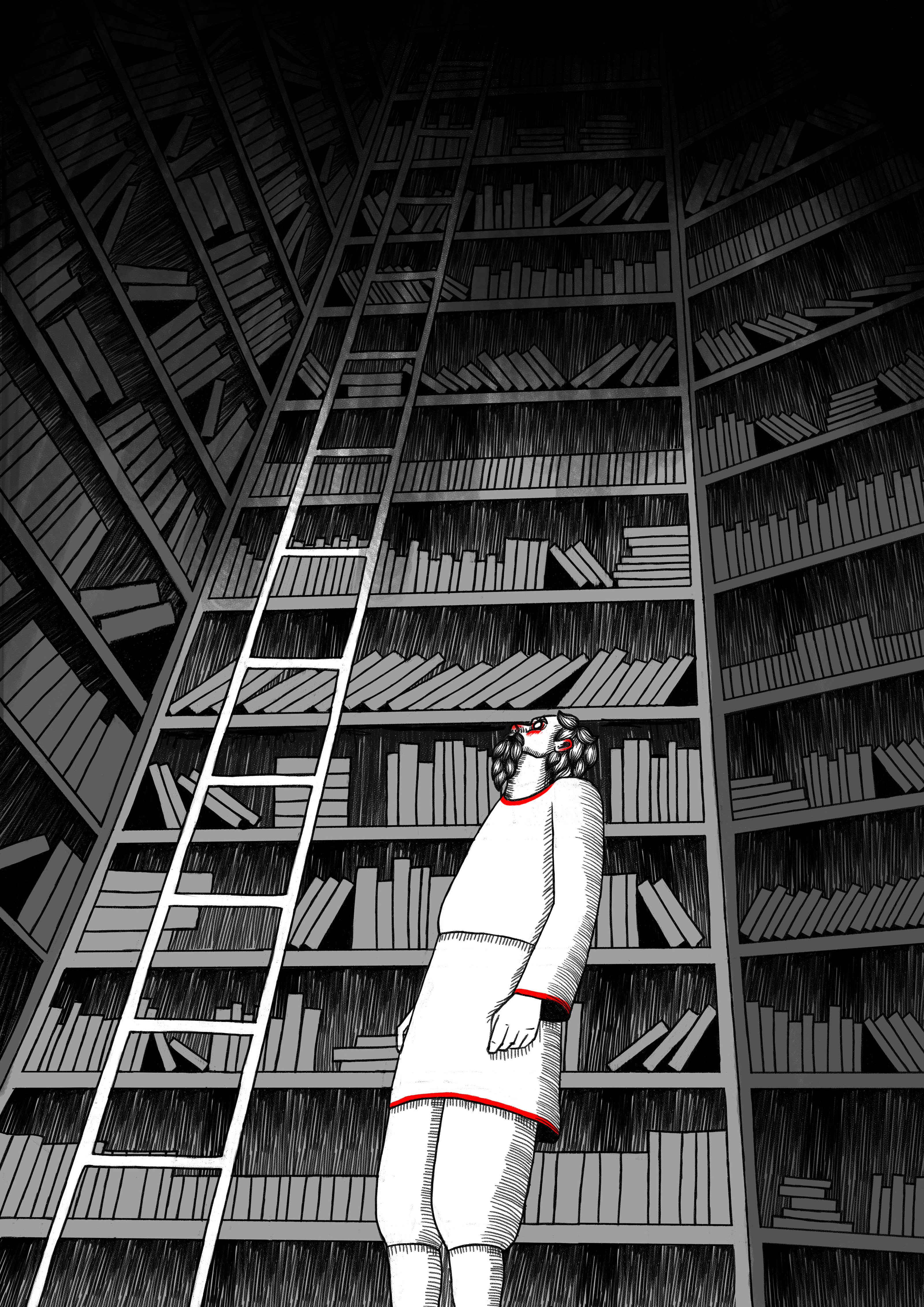 Иллюстрации к роману «Кысь» Татьяны Толстой — Изображение №5 — Иллюстрация, Графика на Dprofile