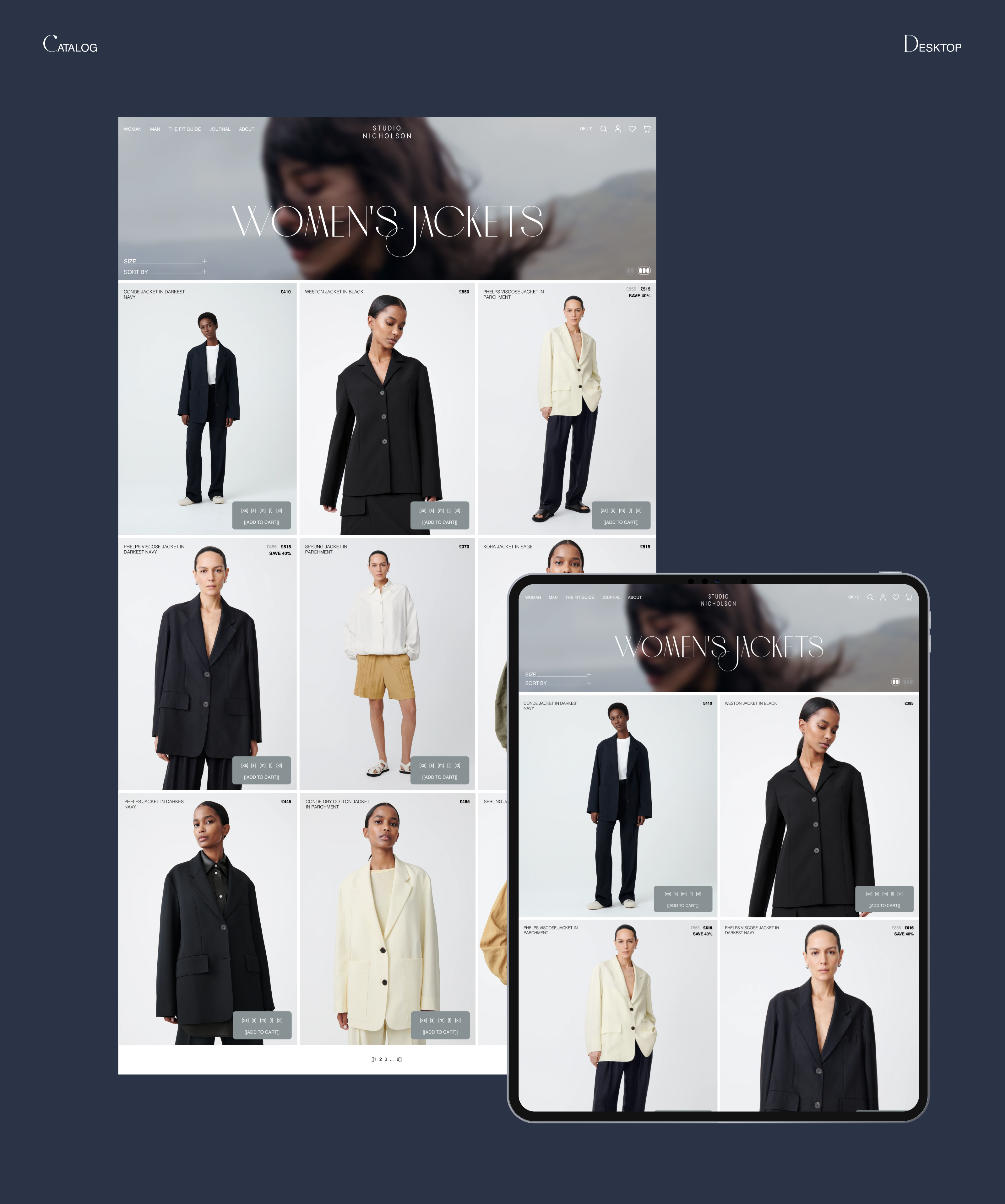Web Design Online Store (E-commerce) — Изображение №6 — Интерфейсы на Dprofile