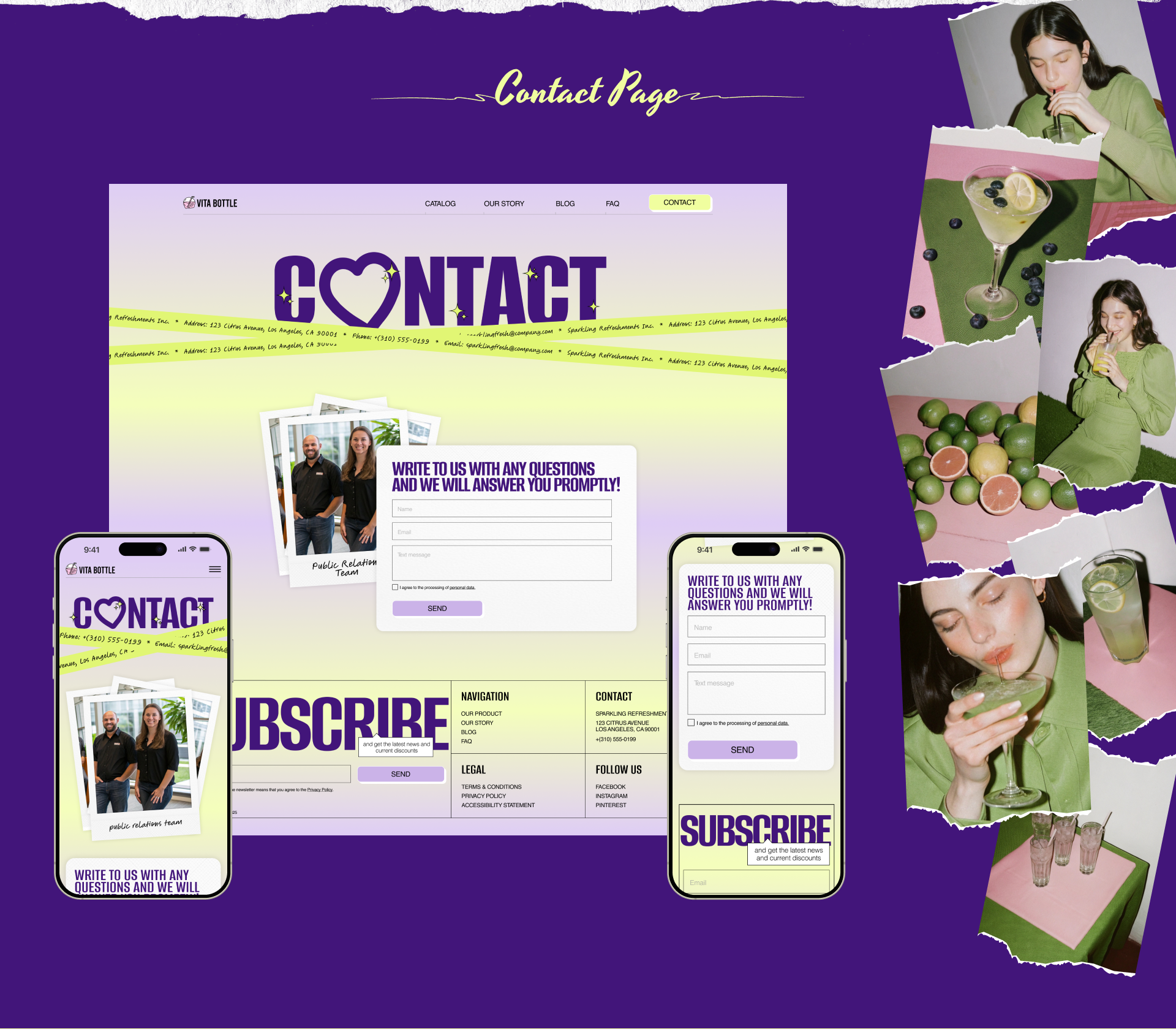 UX/UI Web Design (Corporate Website) — Изображение №12 — Интерфейсы на Dprofile