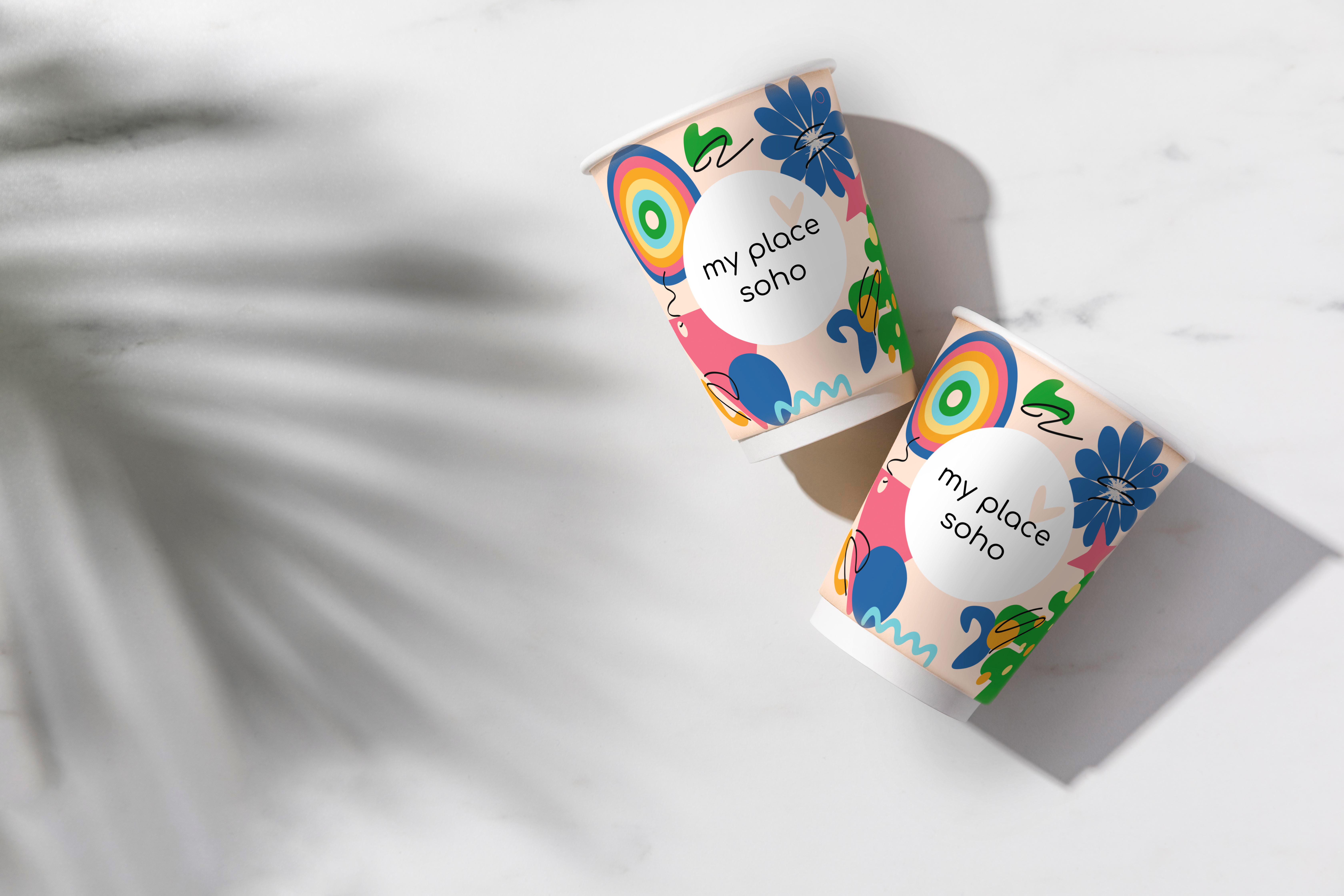 Фирменный стиль кофейни my place soho — Изображение №7 — Брендинг на Dprofile