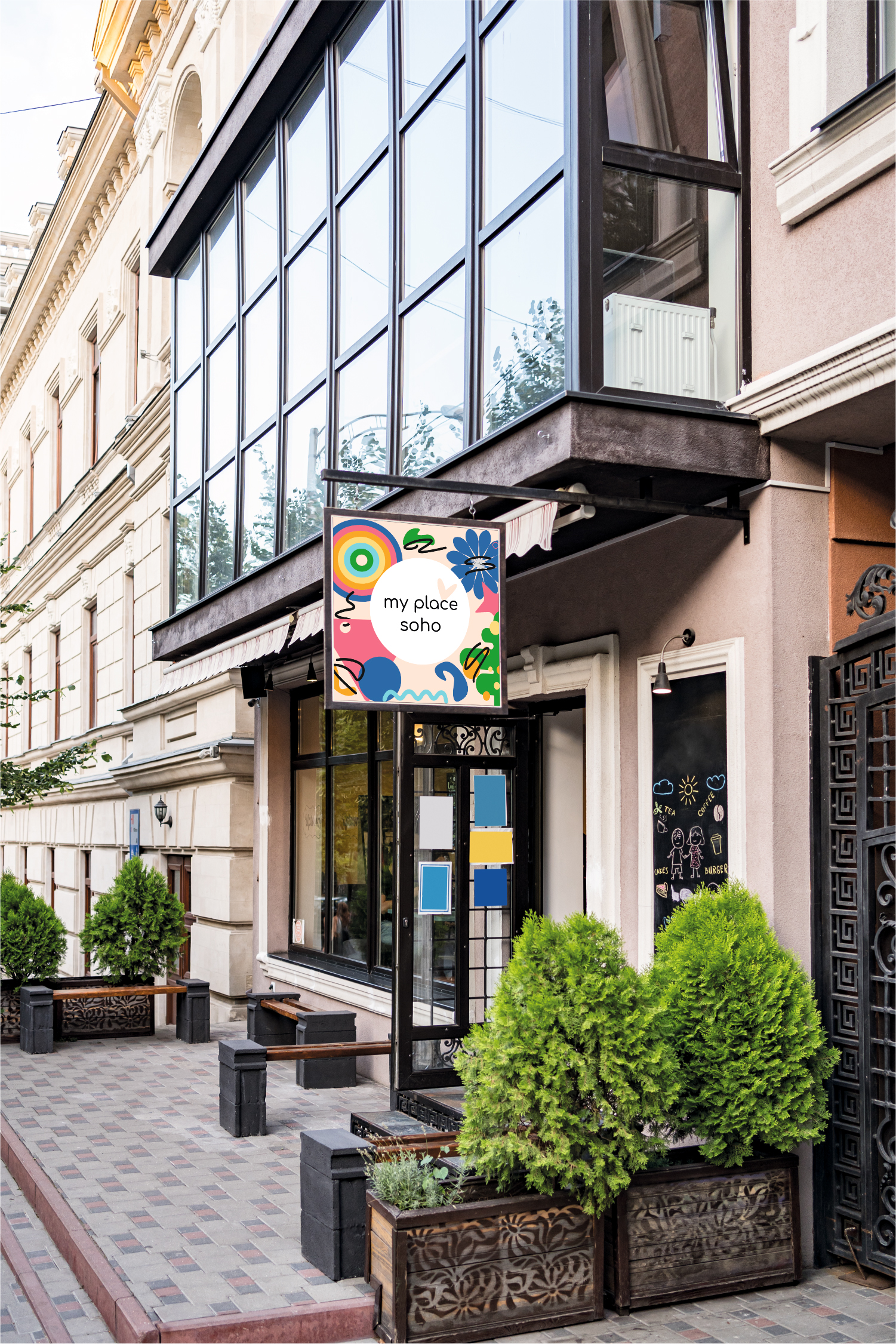 Фирменный стиль кофейни my place soho — Изображение №5 — Брендинг на Dprofile