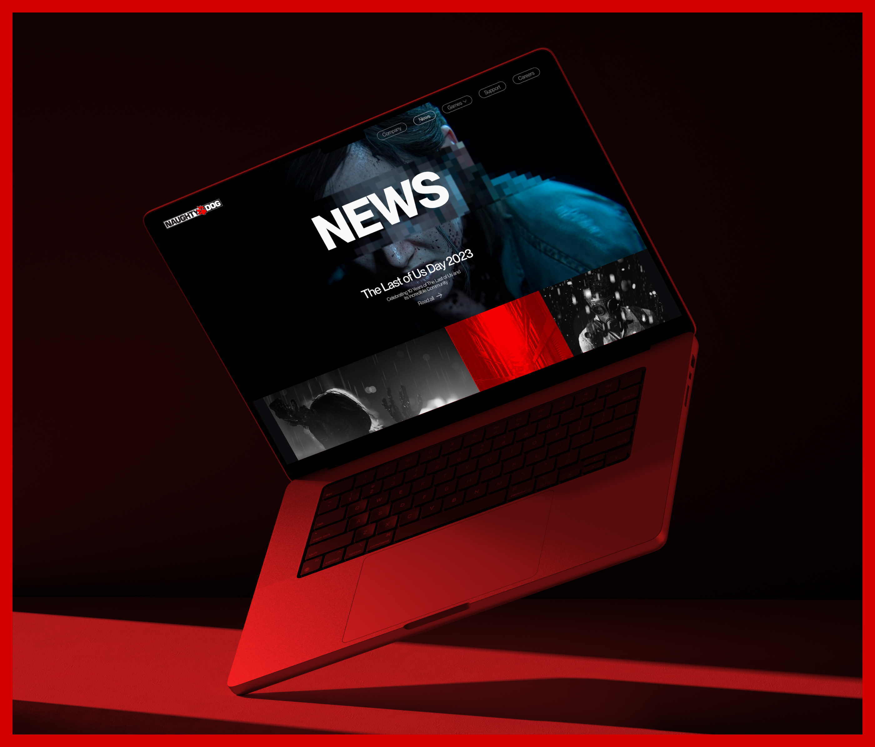 NAUGHTY DOG / Corporate website — Изображение №10 — Интерфейсы на Dprofile