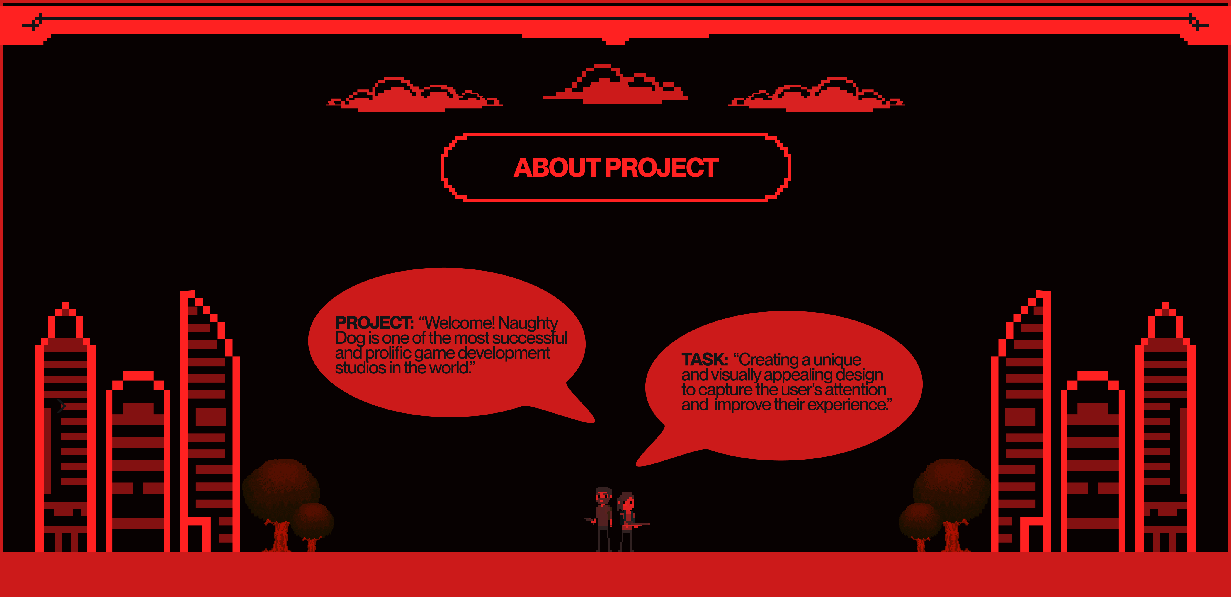 NAUGHTY DOG / Corporate website — Изображение №2 — Интерфейсы на Dprofile