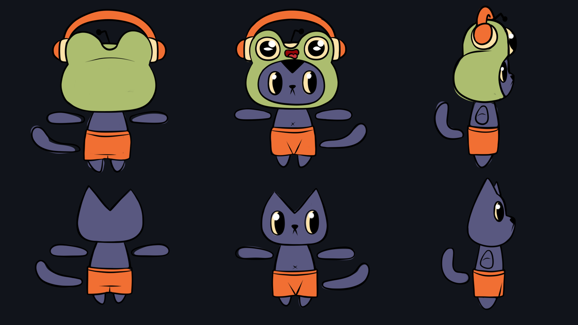 Телепорт | Маскот| Стикерпак| Teleport | Mascot Cat | Logo | — Изображение №8 — Брендинг, Иллюстрация на Dprofile