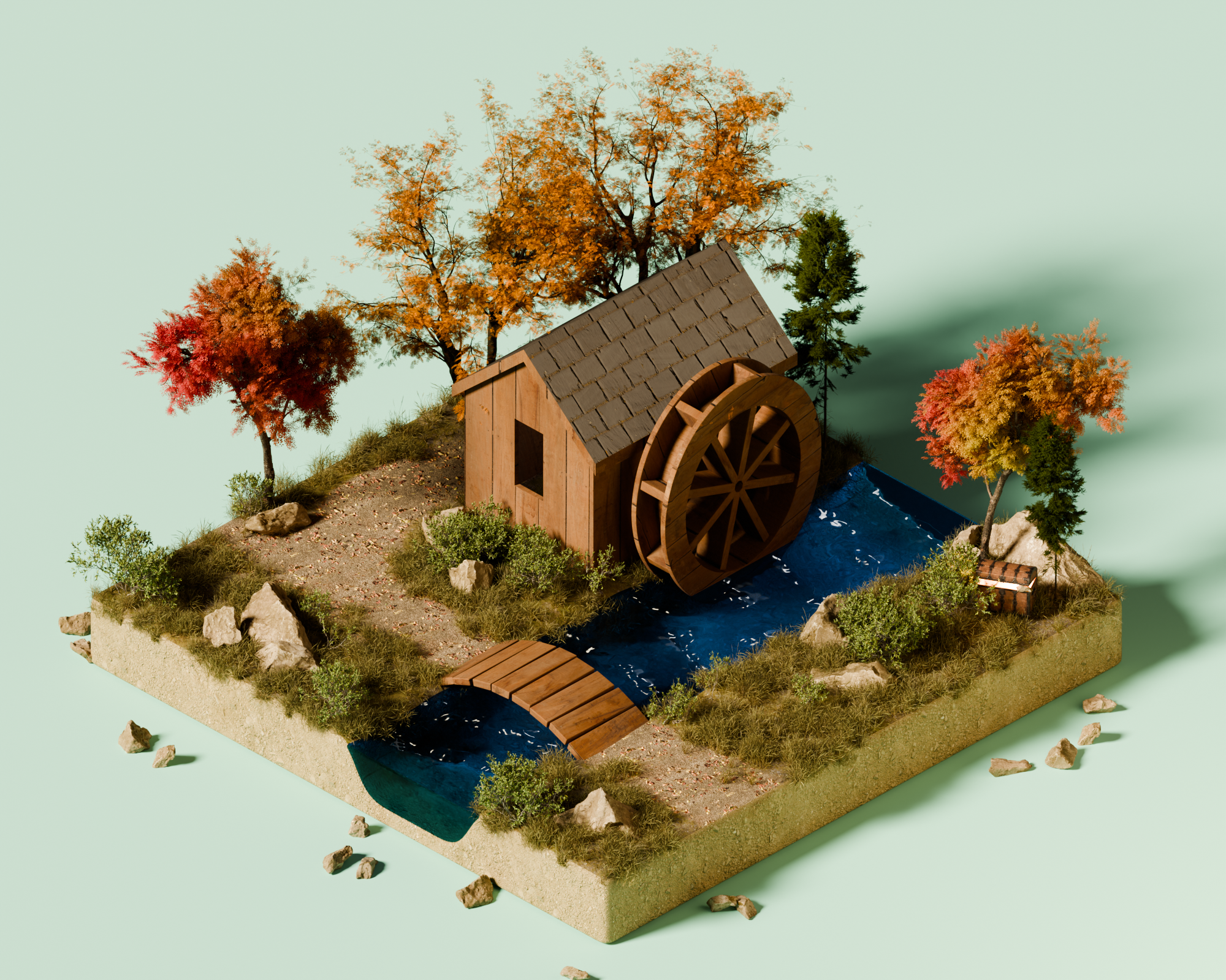 The house — Изображение №2 — Иллюстрация, 3D на Dprofile