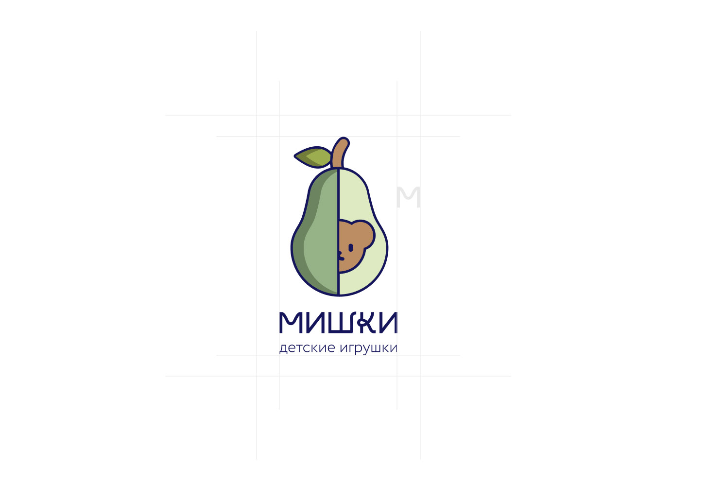 Логотип магазина игрушек «Мишки» | Logo for toy store — Изображение №3 — Брендинг, Графика на Dprofile