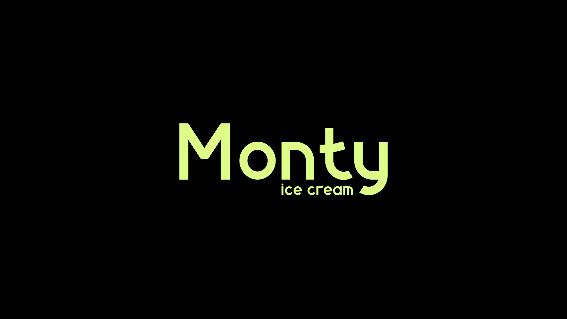 Logotype for ice cream Monty | Логотип для мороженого — Изображение №3 — Брендинг, Графика на Dprofile
