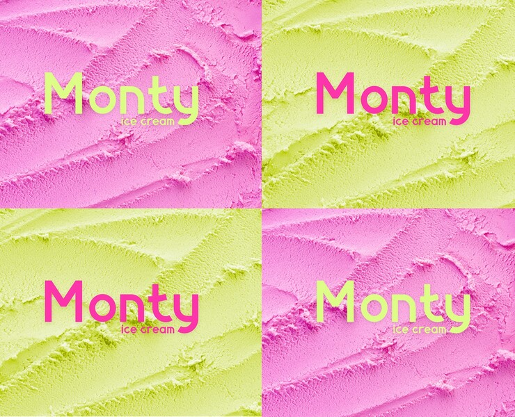 Logotype for ice cream Monty | Логотип для мороженого — Брендинг, Графика на Dprofile