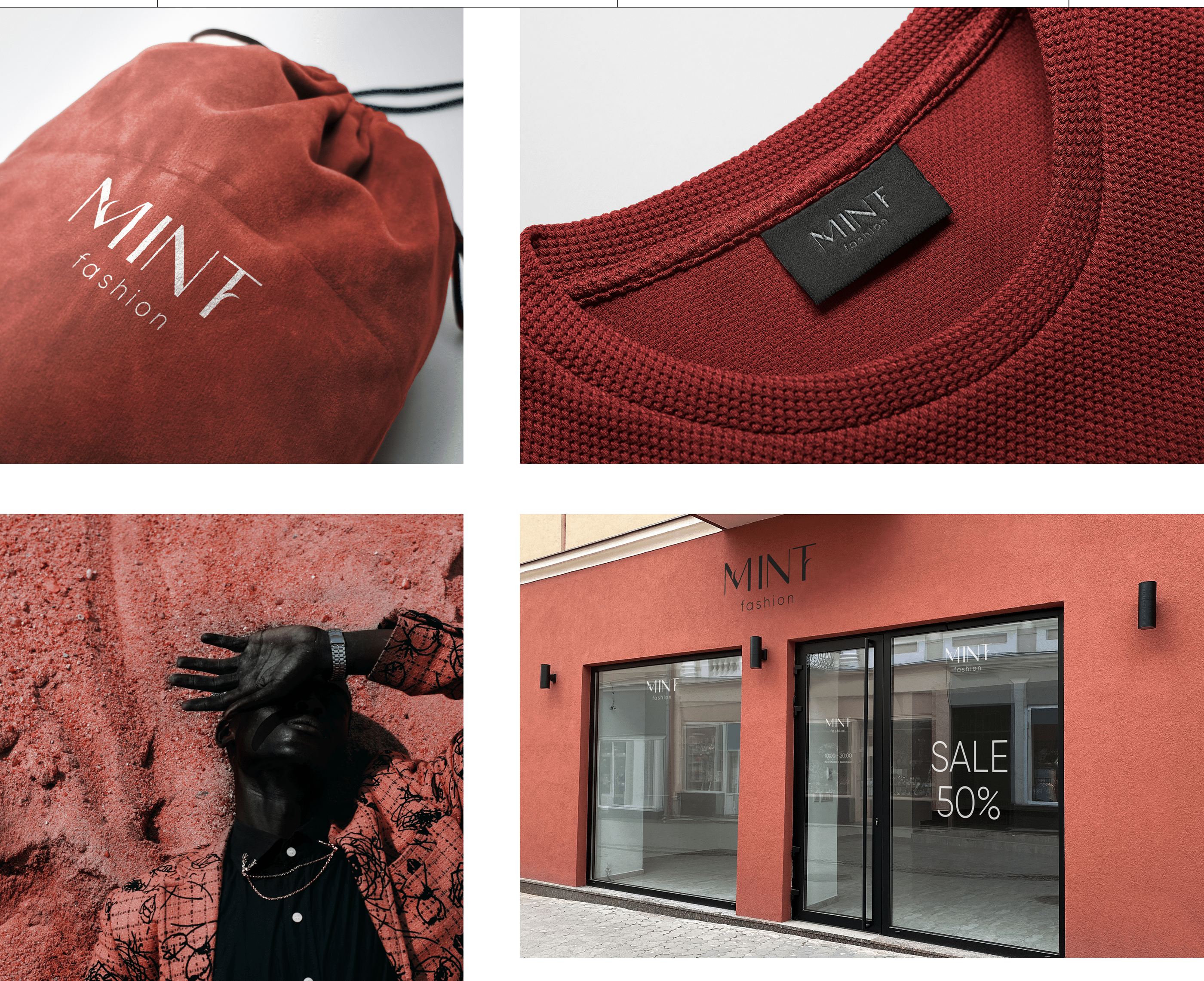 Logo and identity for Fashion Brand | MINT Fashion — Изображение №5 — Брендинг на Dprofile