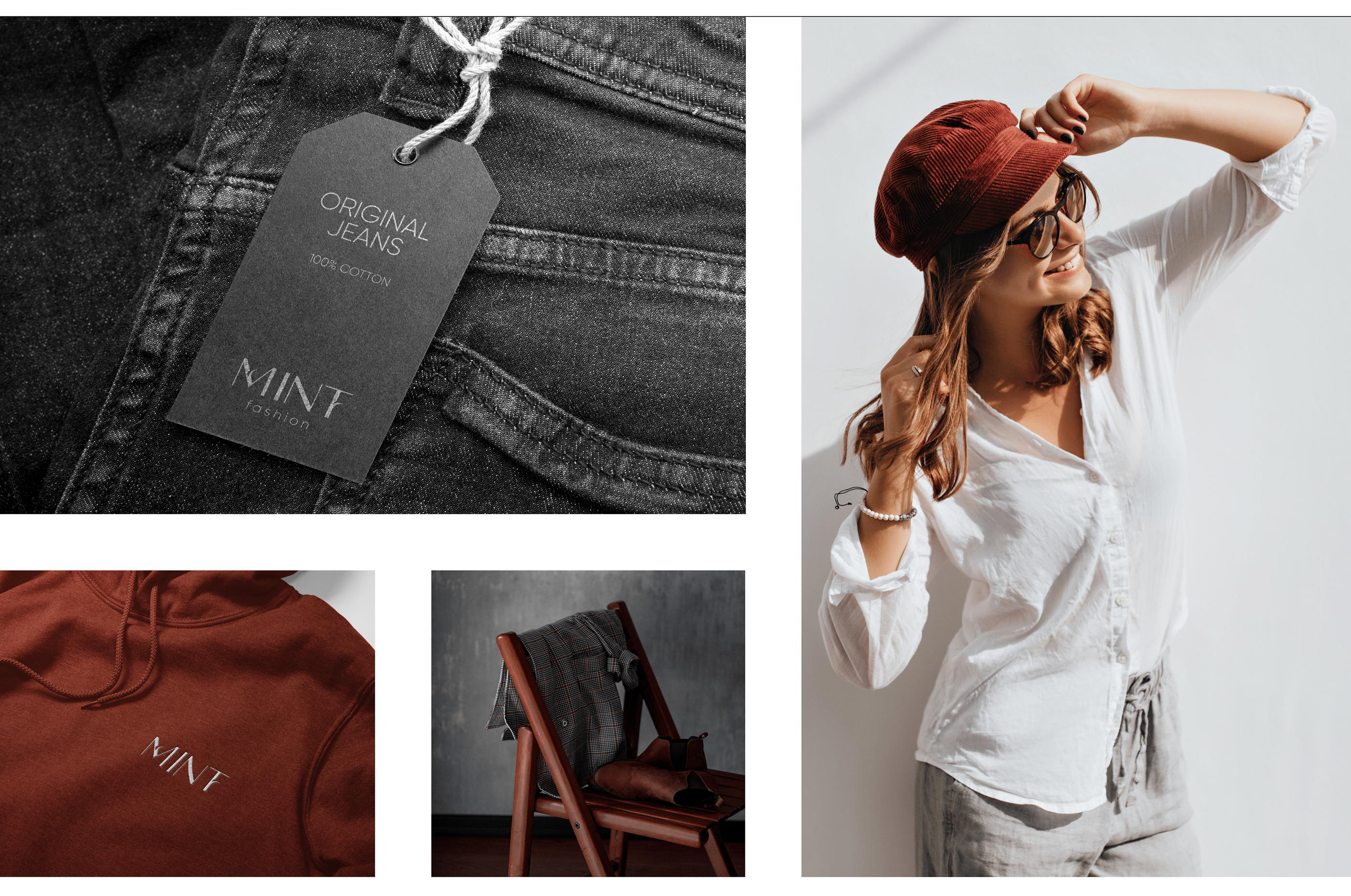 Logo and identity for Fashion Brand | MINT Fashion — Изображение №8 — Брендинг на Dprofile