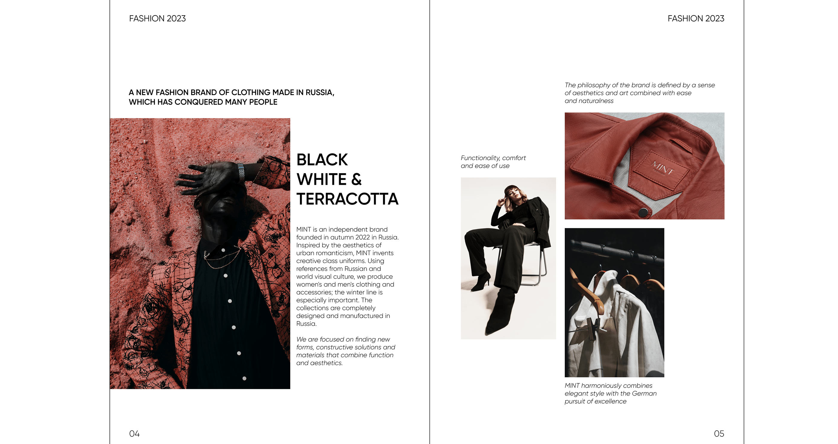 Logo and identity for Fashion Brand | MINT Fashion — Изображение №4 — Брендинг на Dprofile