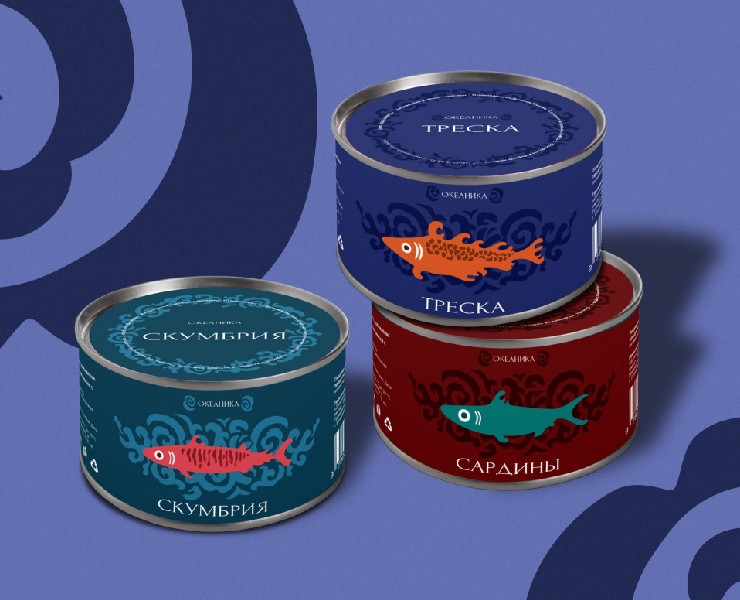 Продуктовый брендинг "Океаника" — Брендинг на Dprofile