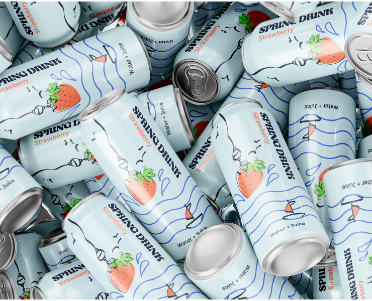 Can packaging — Интерфейсы, Брендинг на Dprofile