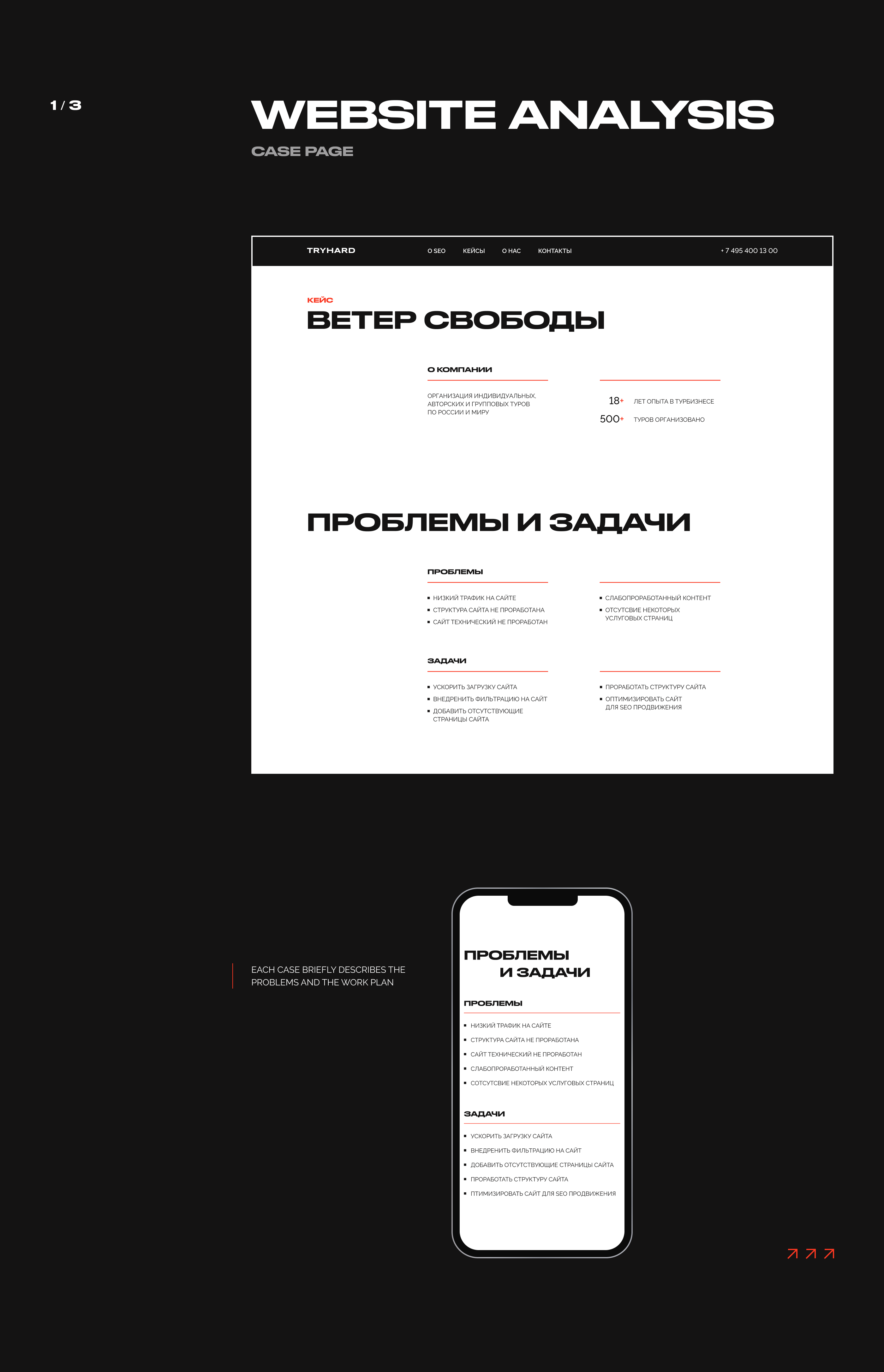 TRYHARD seo agency — Изображение №22 — Интерфейсы, Брендинг на Dprofile