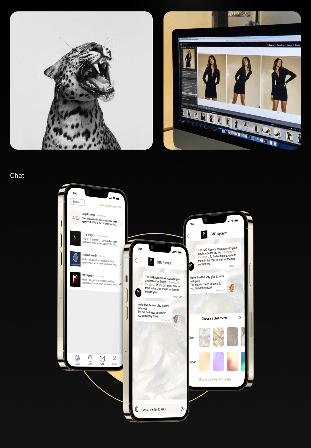 Monte model. App for models & employers — Изображение №12 — Интерфейсы на Dprofile