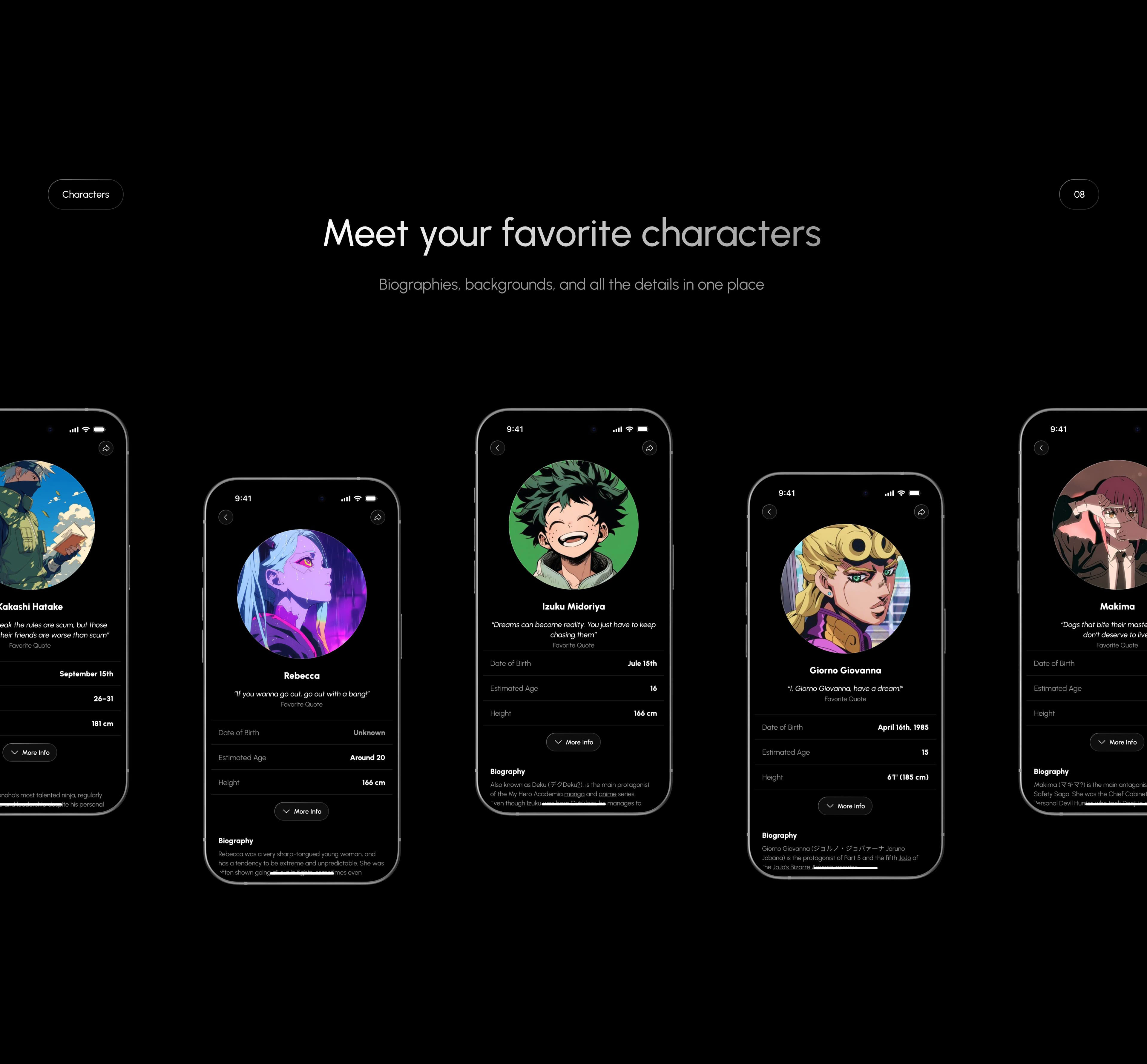 Animang App — Изображение №14 — Интерфейсы на Dprofile