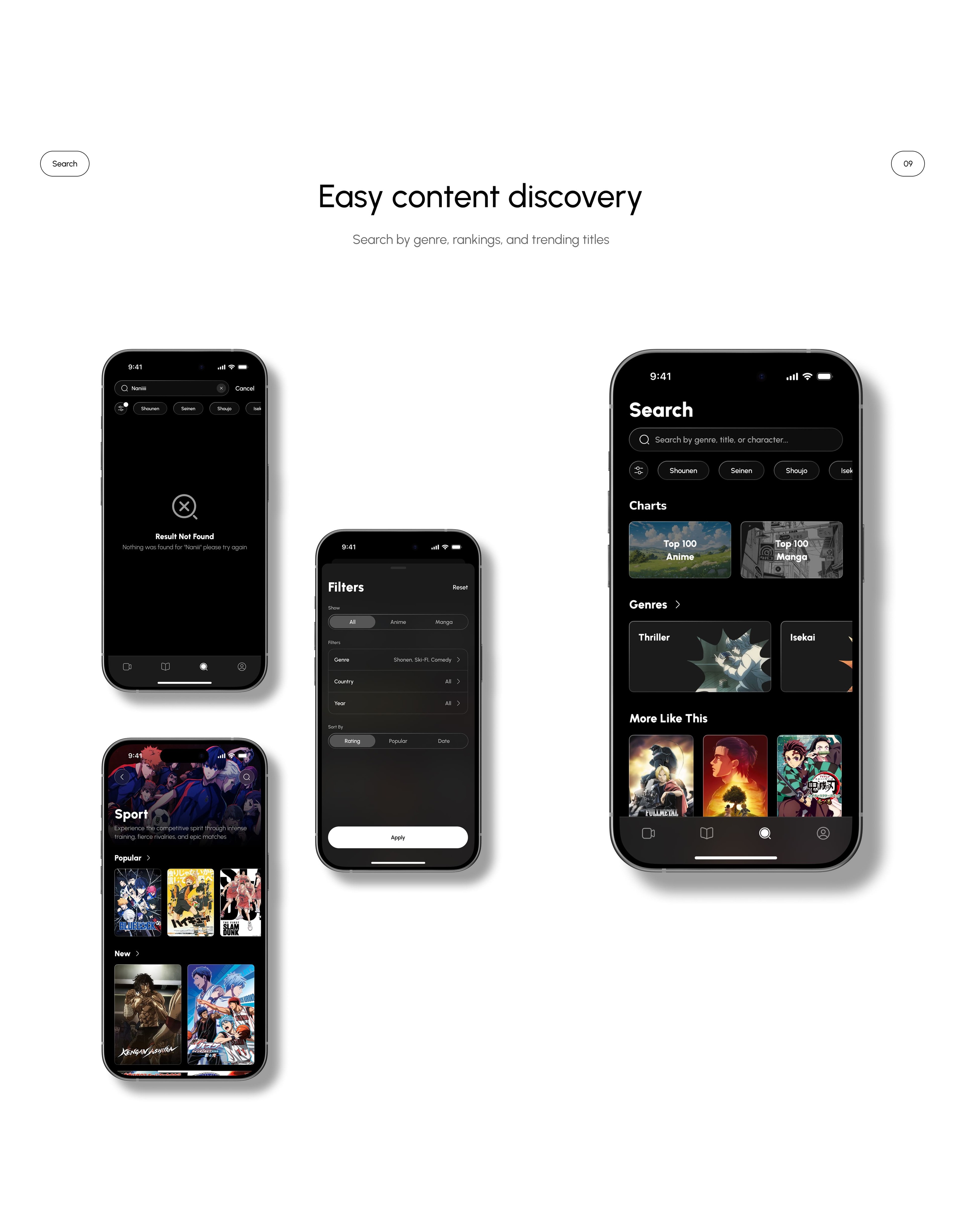 Animang App — Изображение №16 — Интерфейсы на Dprofile