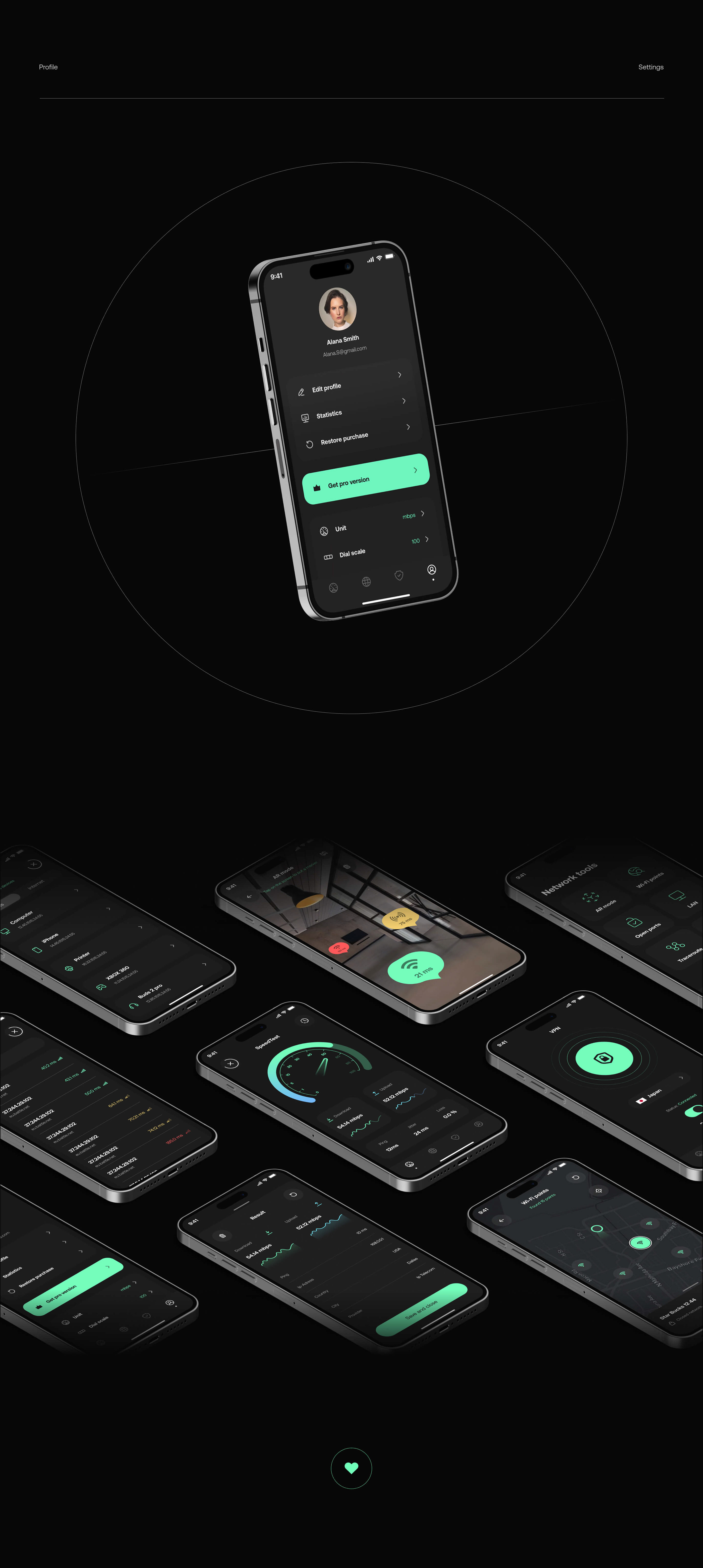 Speed test - mobile app — Изображение №10 — Интерфейсы на Dprofile