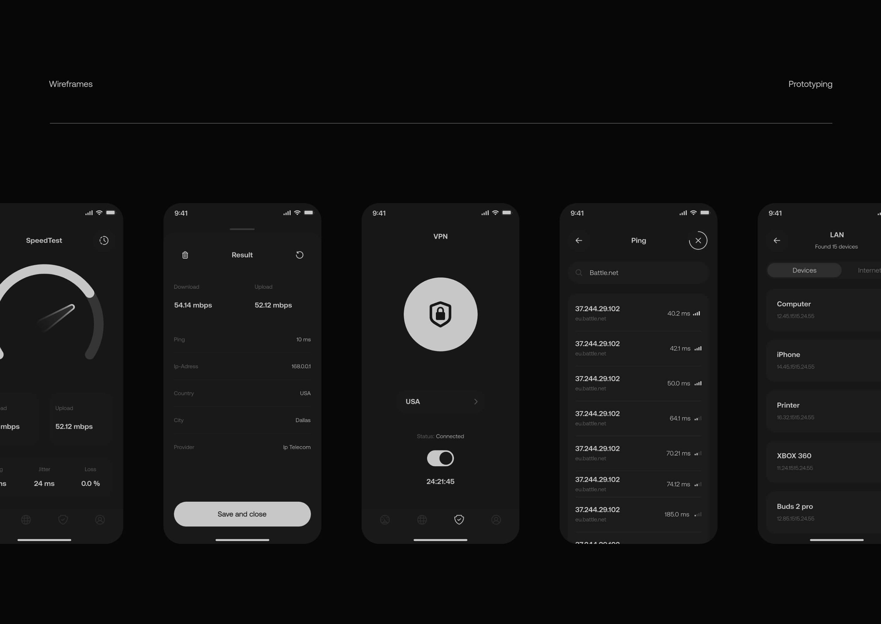 Speed test - mobile app — Изображение №5 — Интерфейсы на Dprofile
