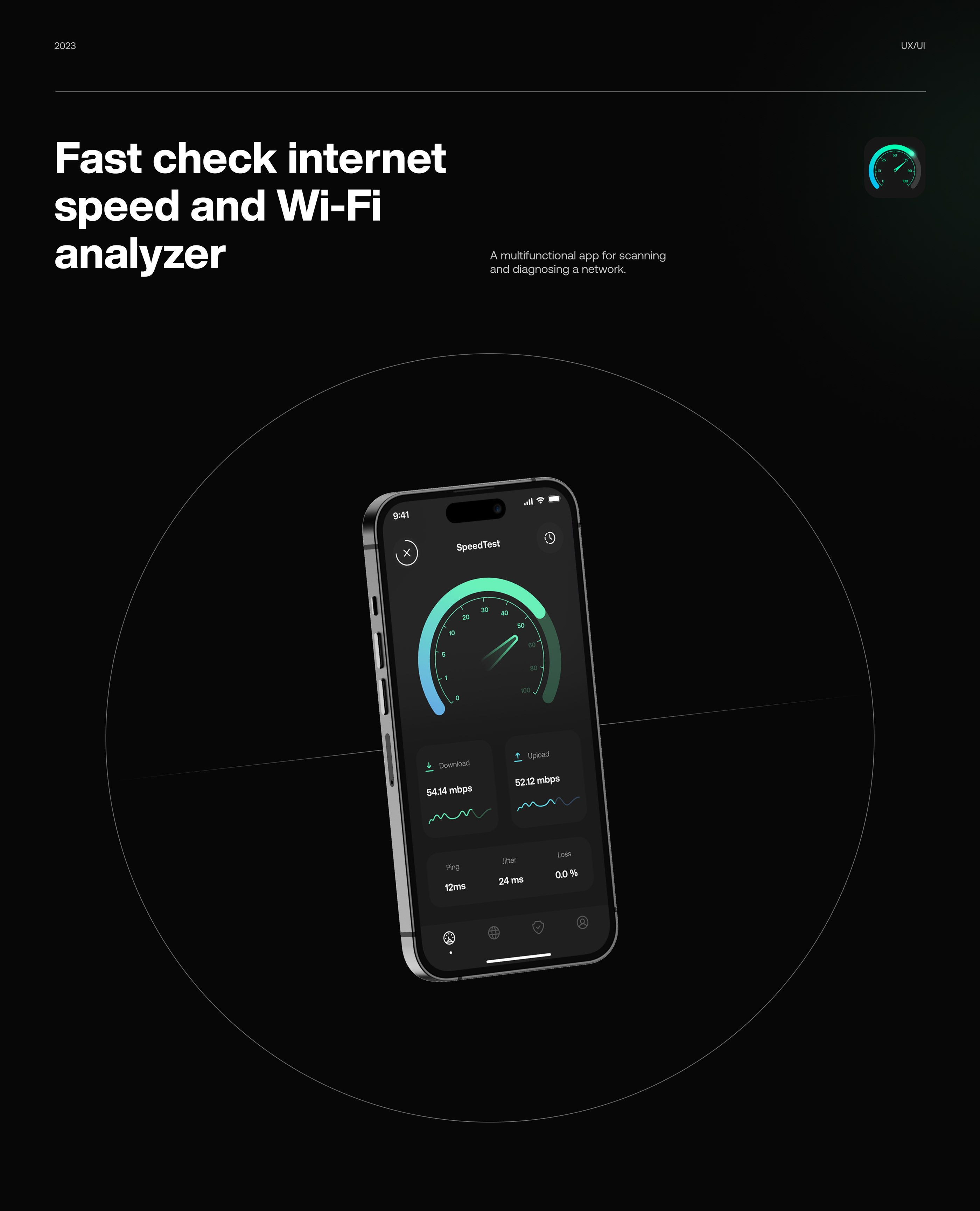 Speed test - mobile app — Изображение №1 — Интерфейсы на Dprofile