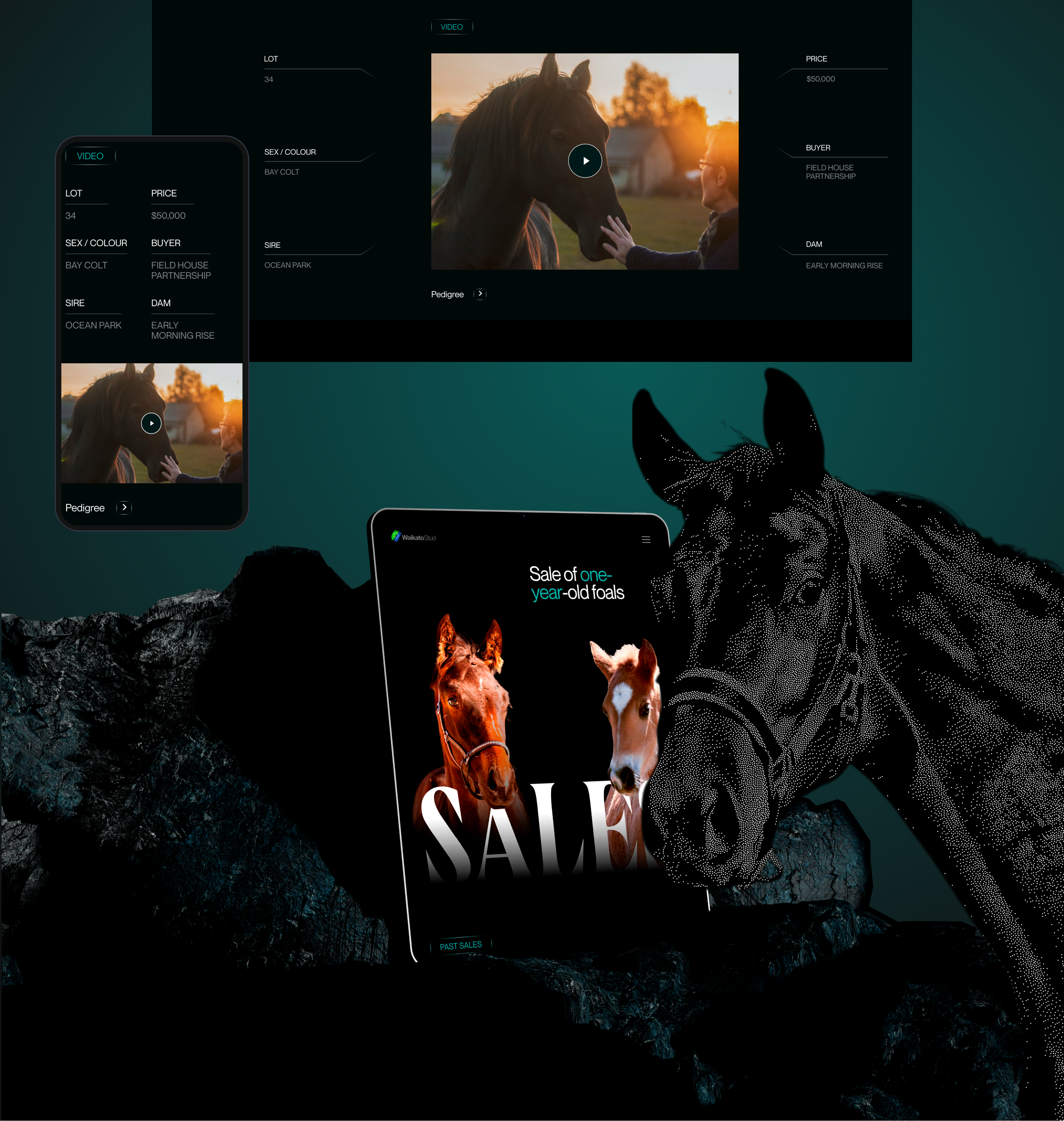 Waikato Stud-Корпоративный вебсайт — Изображение №12 — Интерфейсы на Dprofile