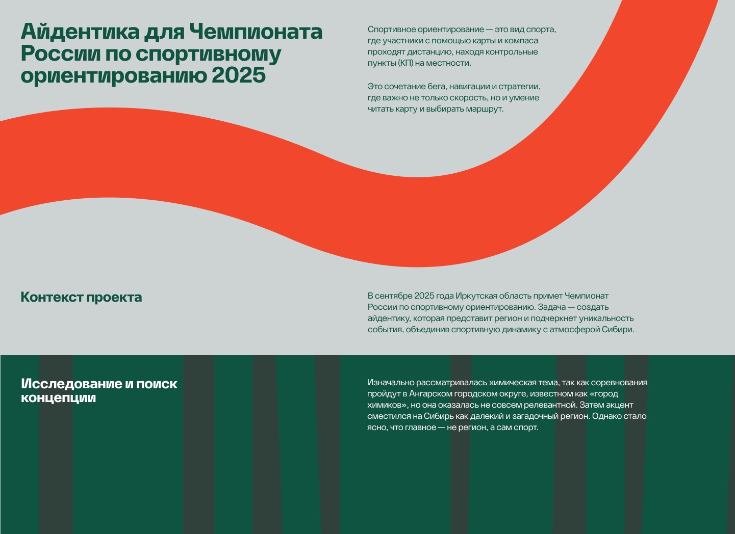 Айдентика Чемпионата России по спортивному ориентированию — Изображение №1 — Брендинг на Dprofile