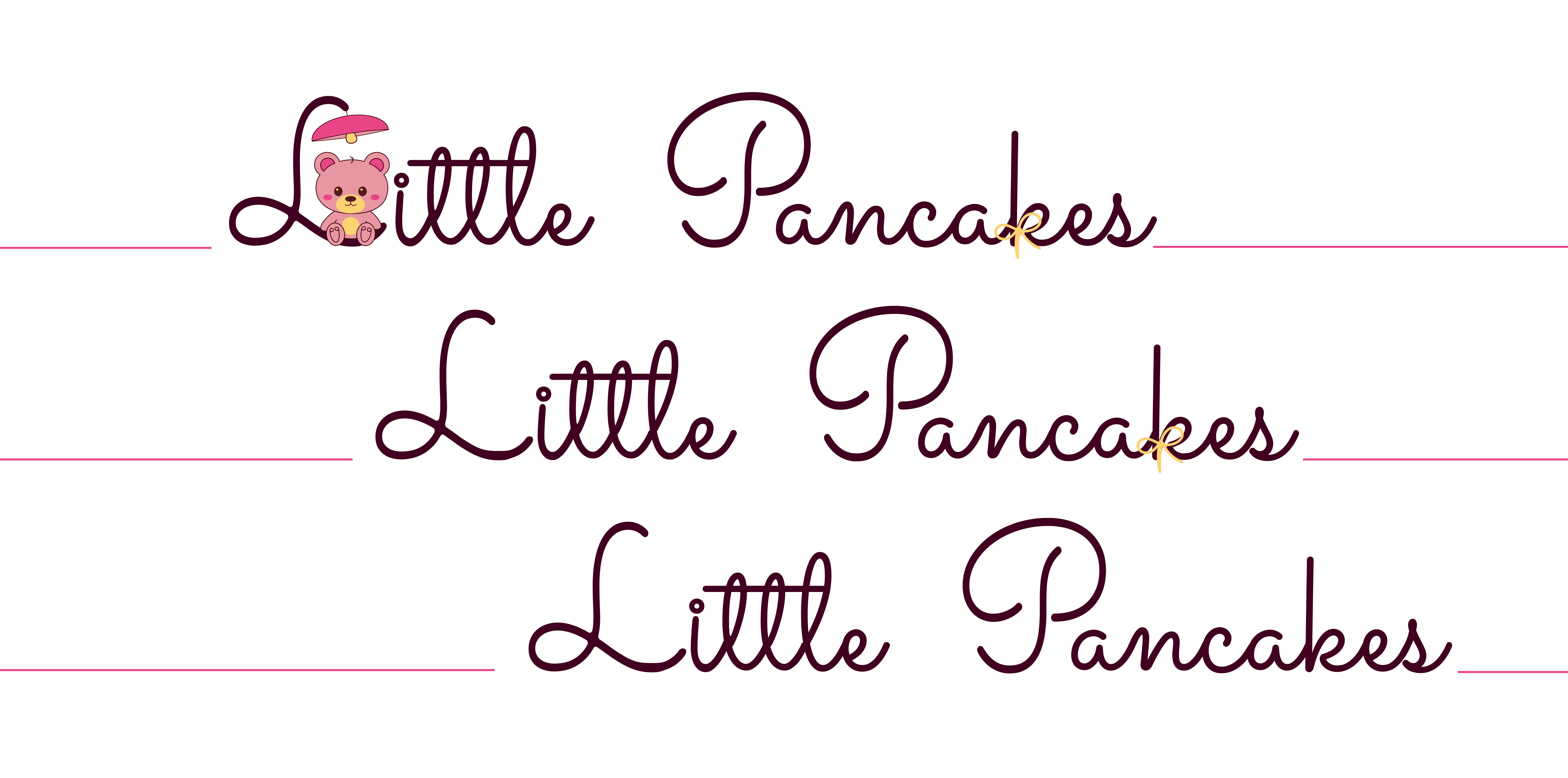 «Little pancakes». Минимальный фирменный стиль кофейни — Изображение №4 — Брендинг на Dprofile